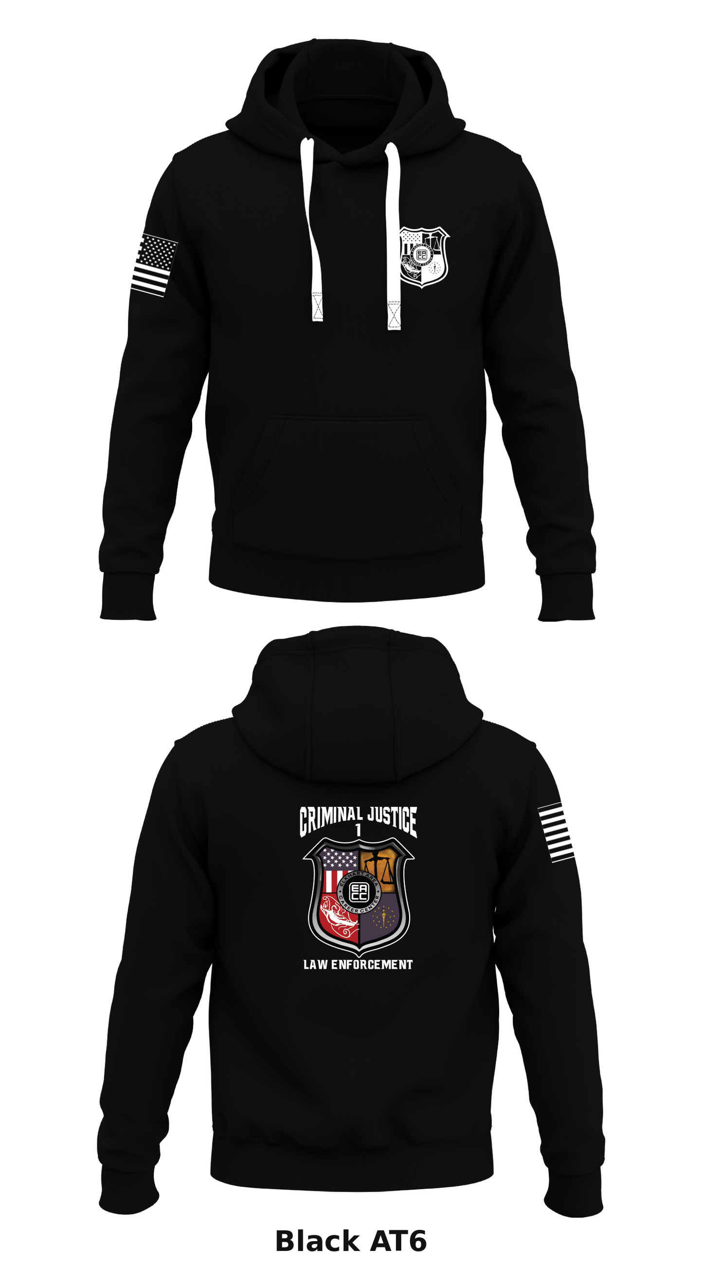 EACC Store 1 Core Men's Hooded Performance Sweatshirt - AT6