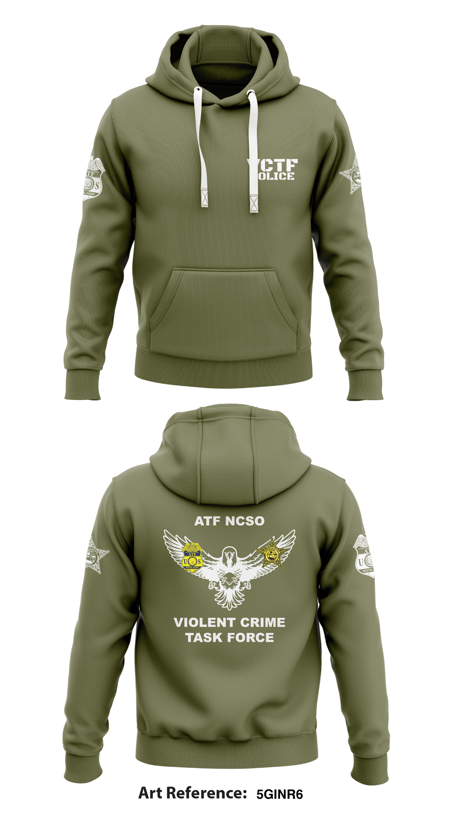 NCSO VCIT Store 1 Core Men's Hooded Performance Sweatshirt - 5gINR6
