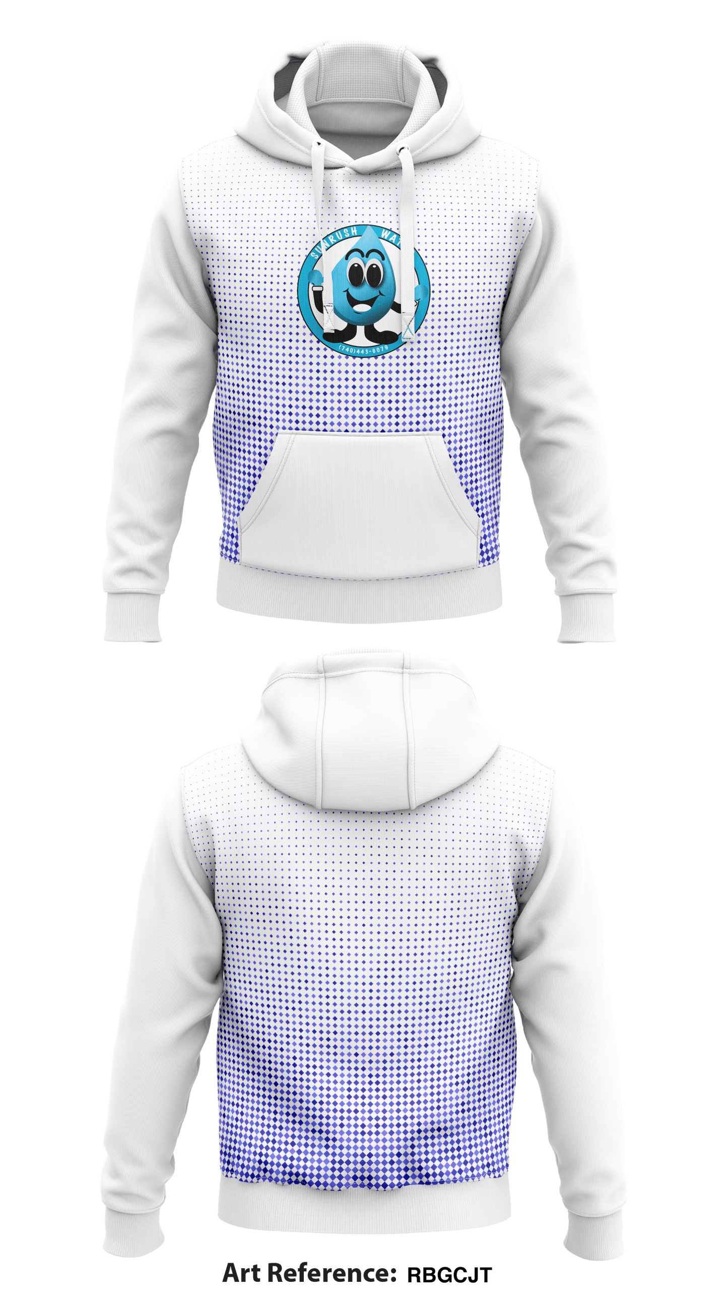 Sunrush Water Store 1 Core Men's Hooded Performance Sweatshirt - rbgCJT