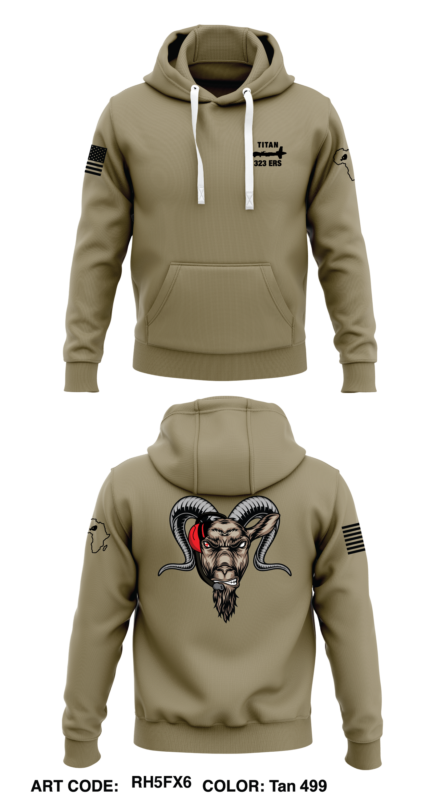 323ERS Store 1 Core Men's Hooded Performance Sweatshirt - RH5FX6