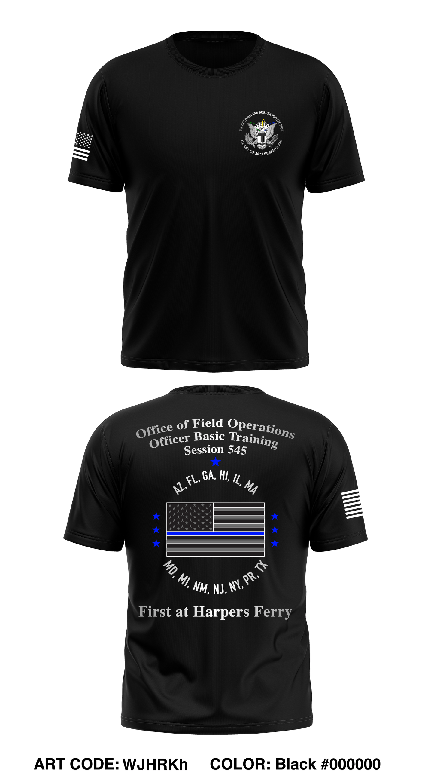 CBP OBT 545 Store 1 Core Men's SS Performance Tee - WJHRKh