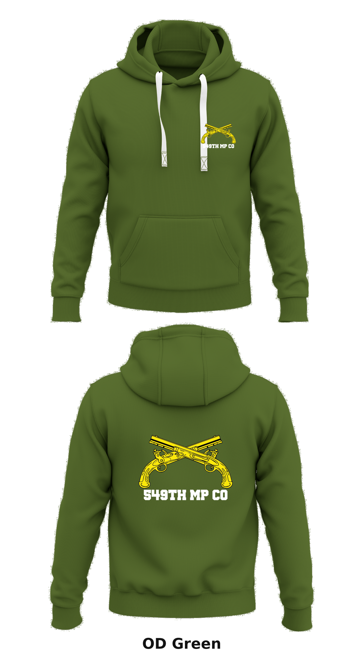 549th MP co Store 1 Core Men's Hooded Performance Sweatshirt - 45150649021