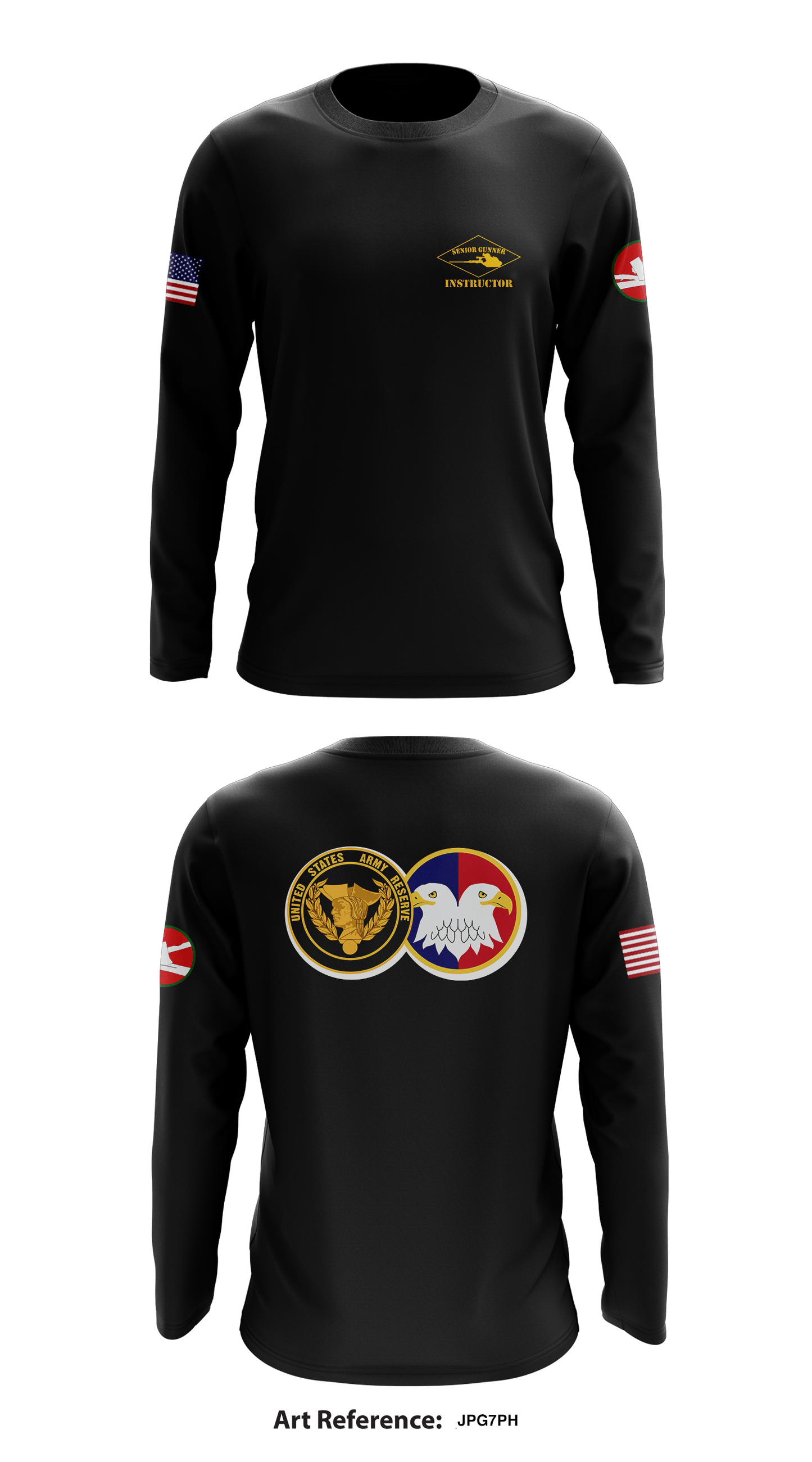 SENIOR GUNNER COURSE Store 1 Core Men's LS Performance Tee - Jpg7ph