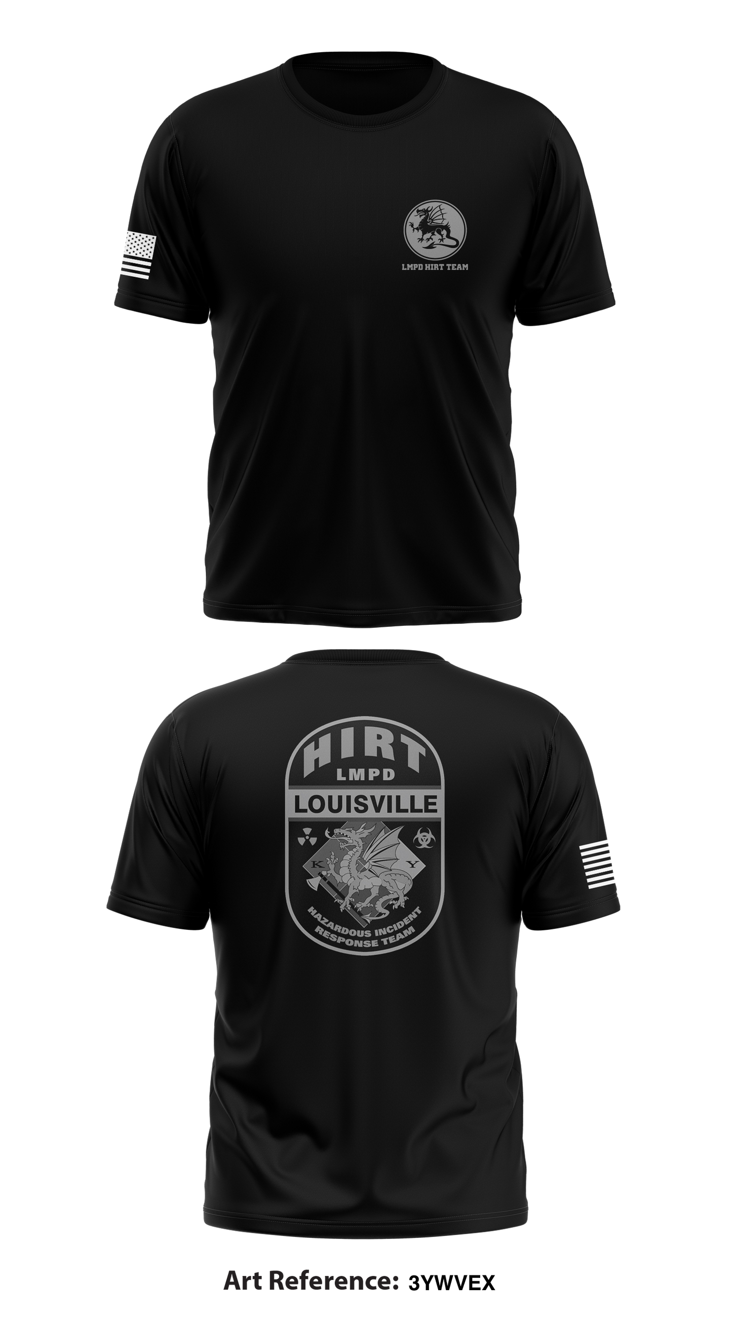 LMPD HIRT TEAM Store 1 Core Men's SS Performance Tee - 3yWVex