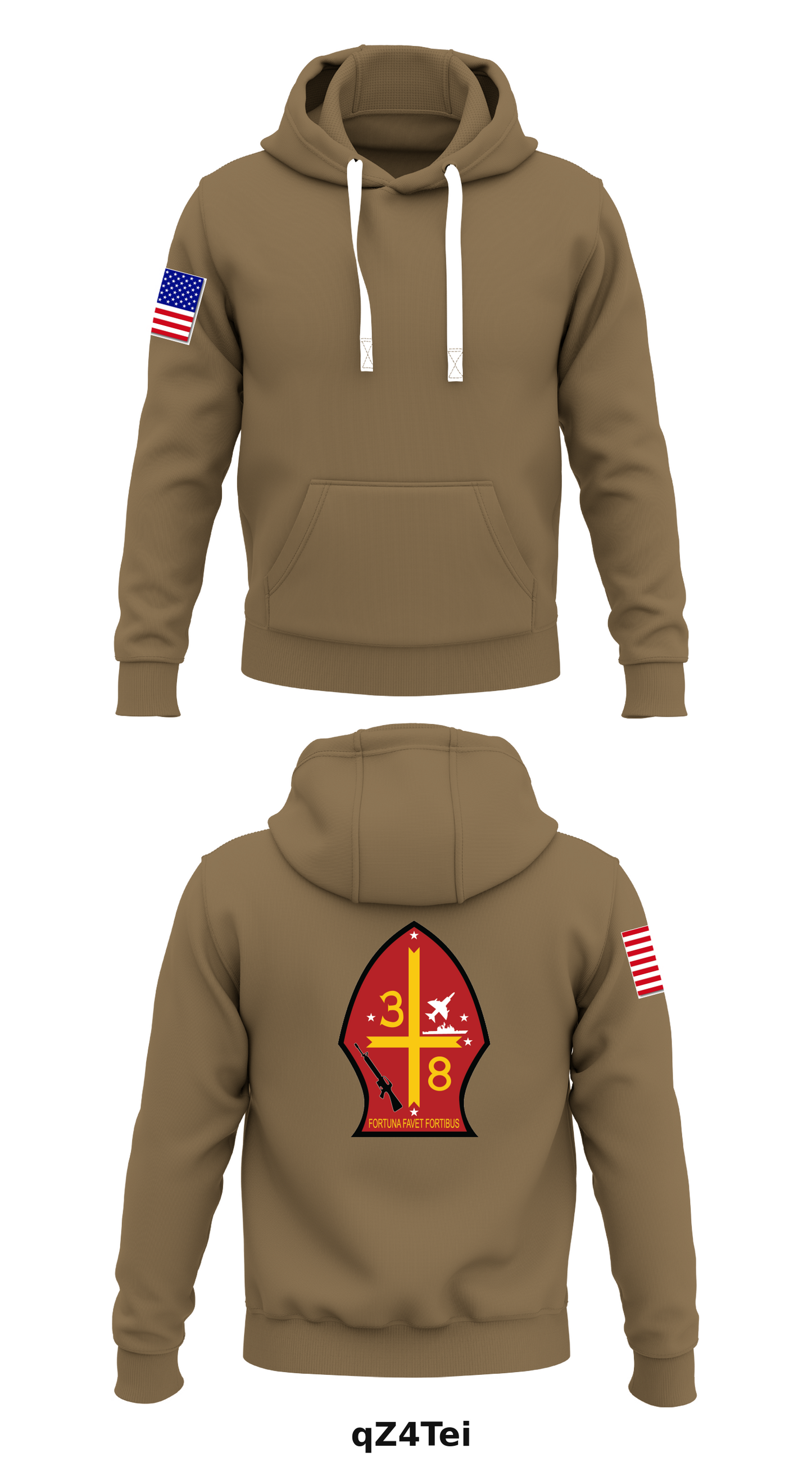 3/8 Store 1 Core Men's Hooded Performance Sweatshirt - qZ4Tei