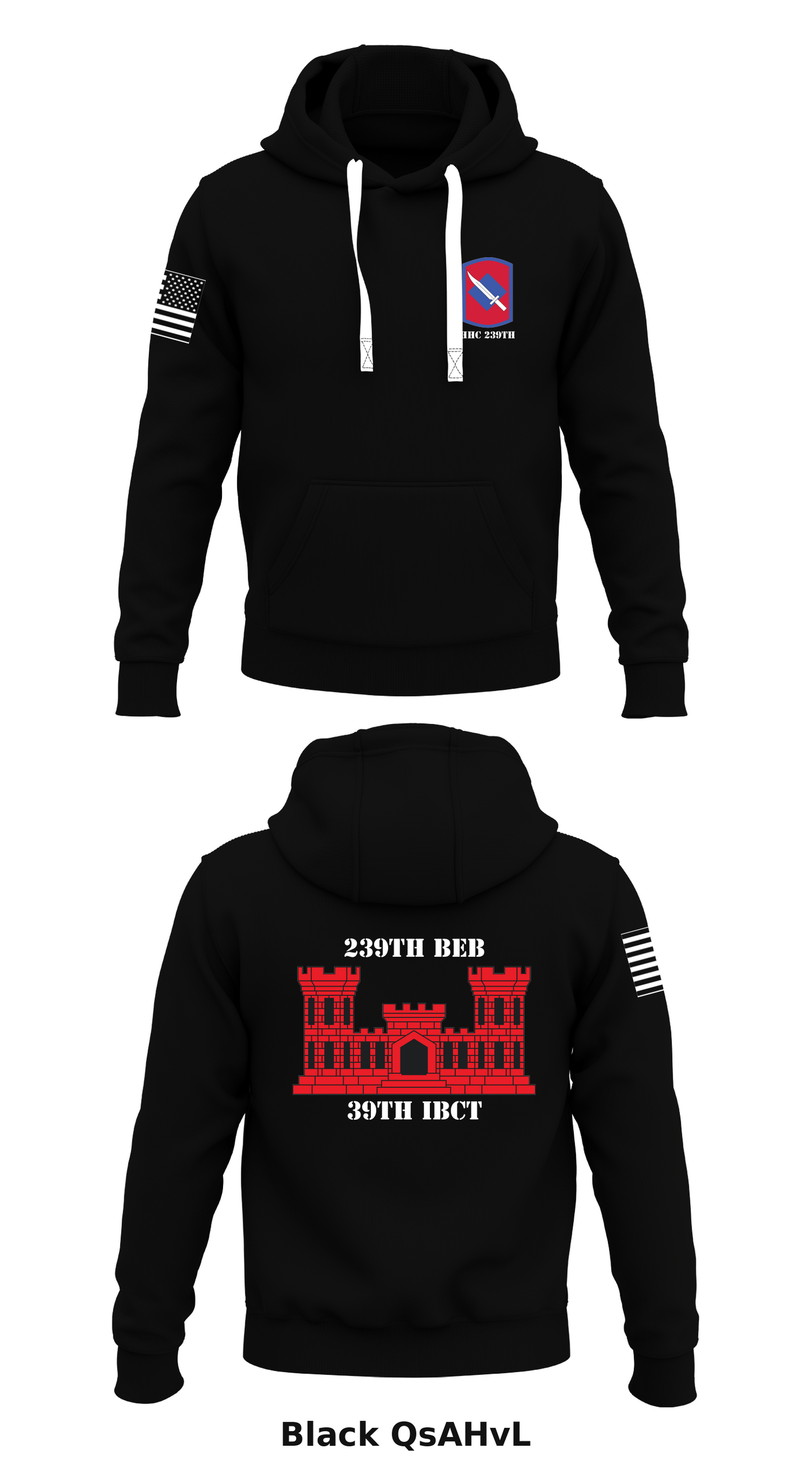 HHC 239th Store 1 Core Men's Hooded Performance Sweatshirt - QsAHvL