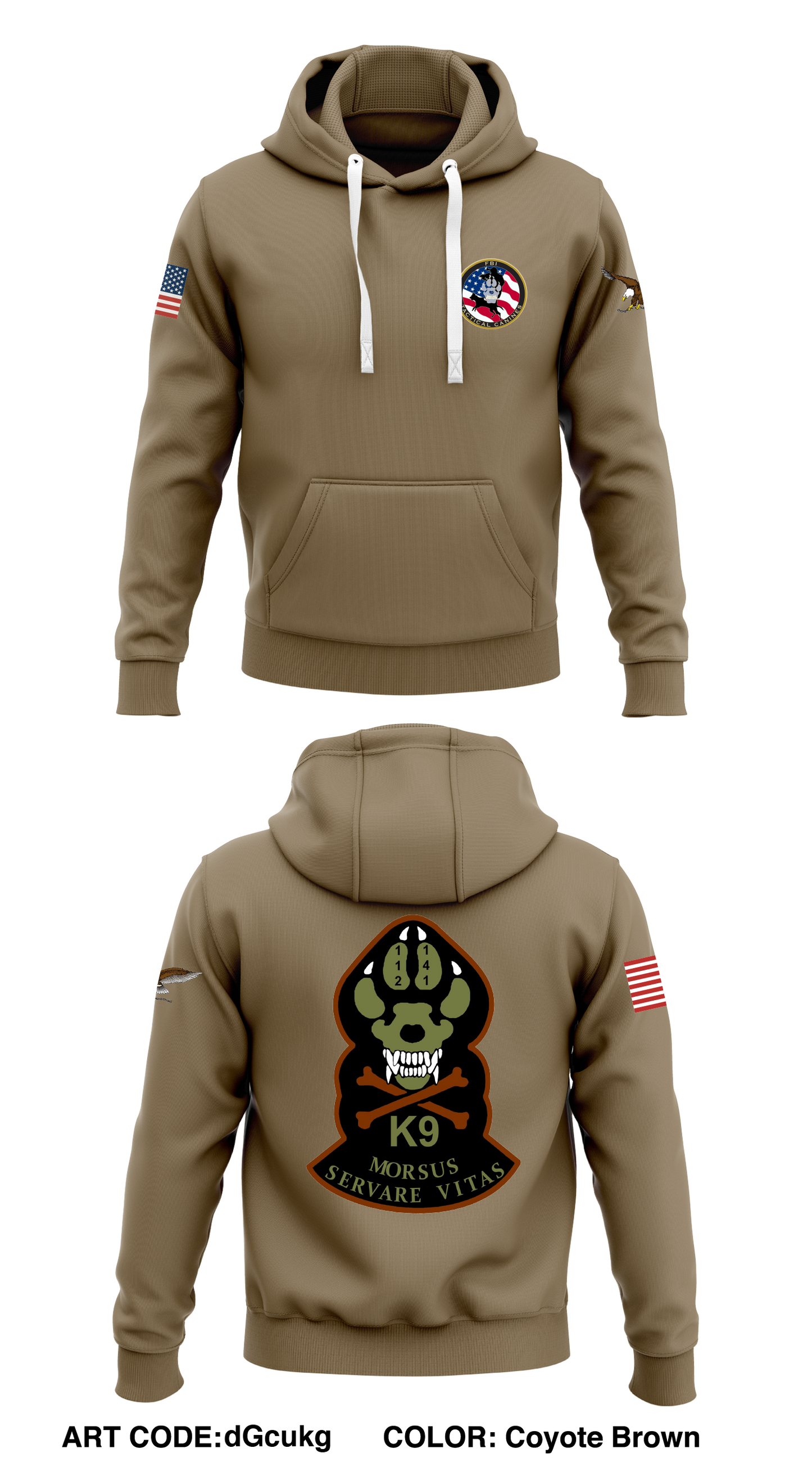 HRK9 Store 1 Core Men's Hooded Performance Sweatshirt - dGcukg