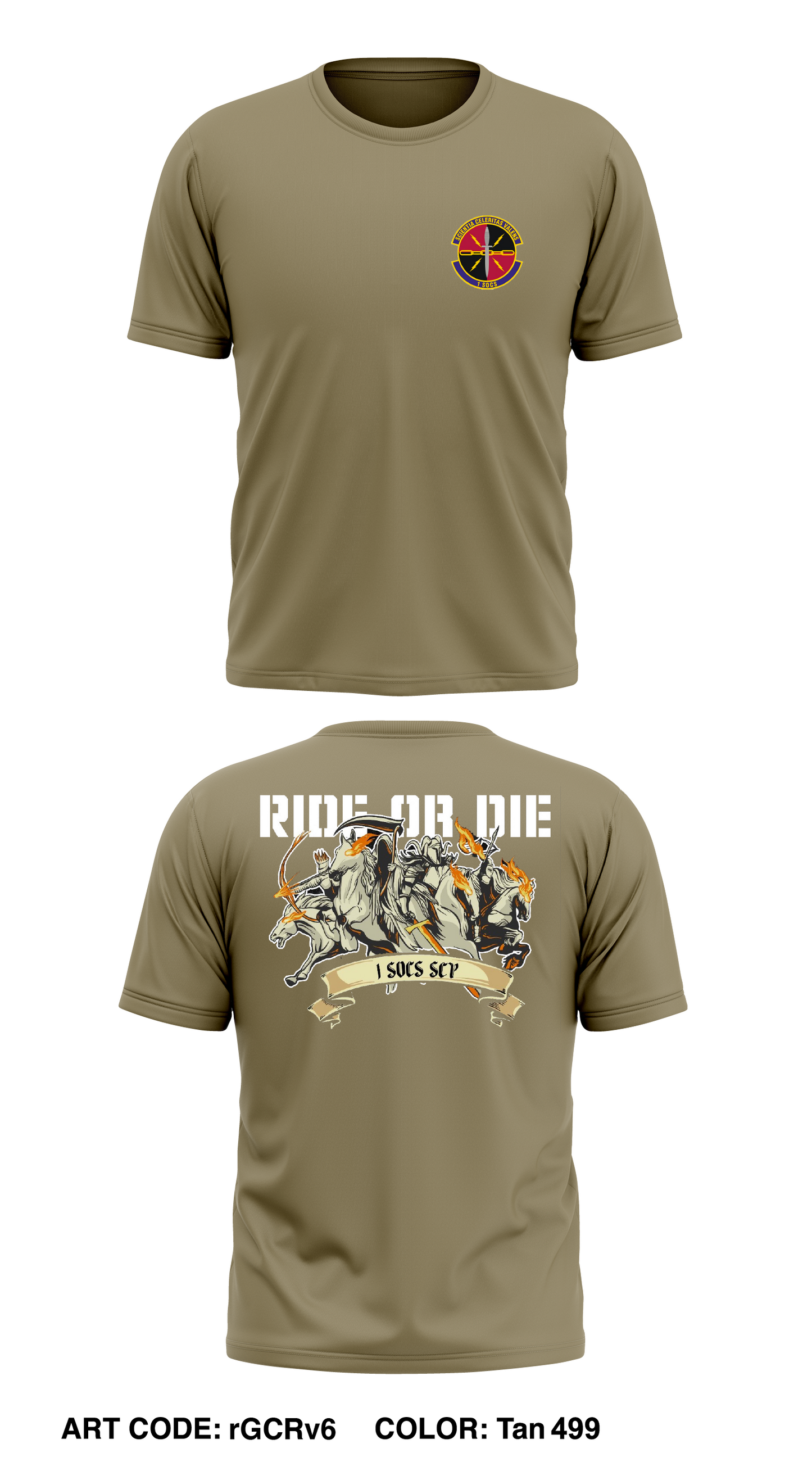 1 SOCS Store 3 Core Men's SS Performance Tee - rGCRv6