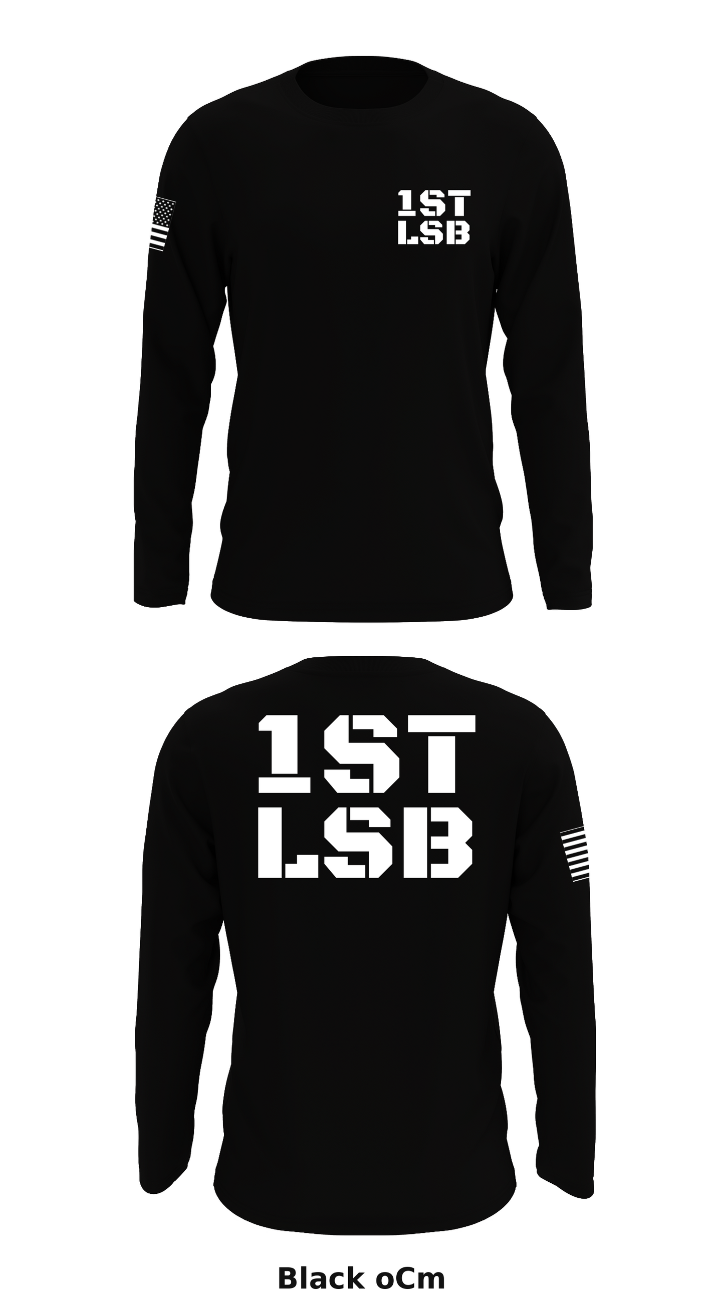 1st LSB Store 1 Core Men's LS Performance Tee - oCm