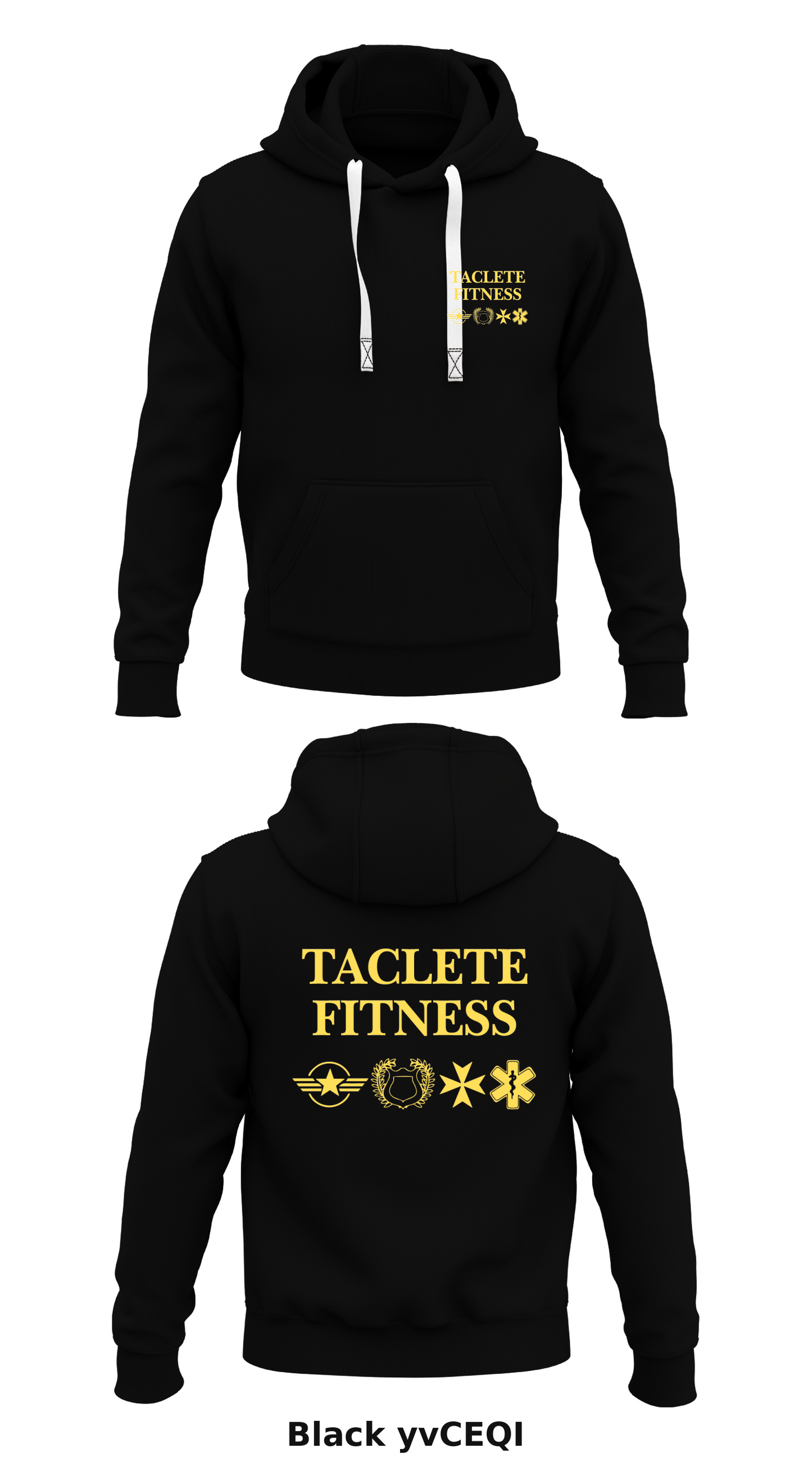 TTaclete Fitness Store 1 Core Men's Hooded Performance Sweatshirt - yvCEQI