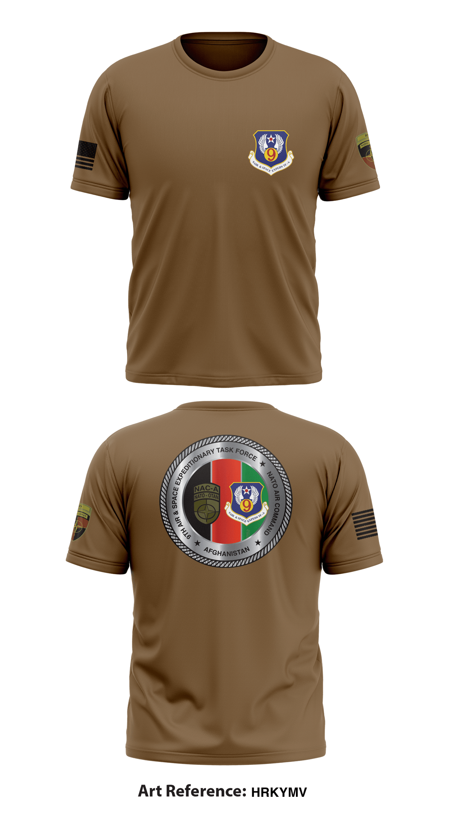 NAC-A/ 9 AETF-A Store 1 Core Men's SS Performance Tee - HRkYmv