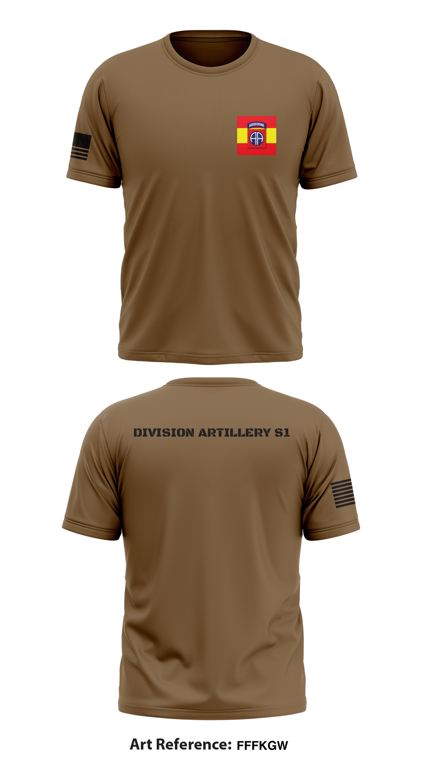 Division Artillery S1 Store 1 Core Men's SS Performance Tee - fffkGw