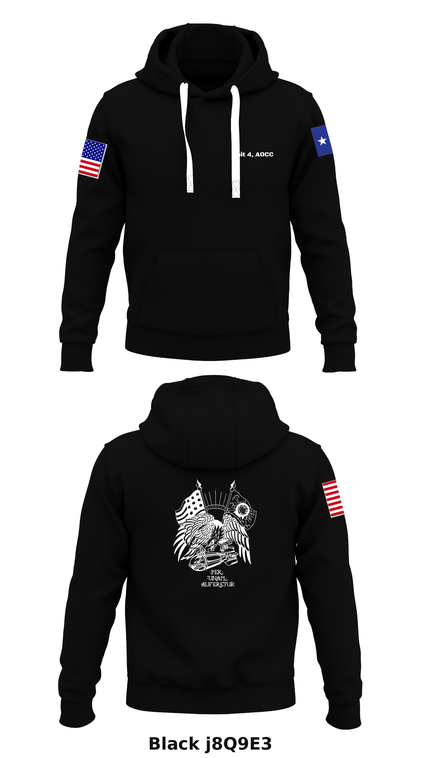 Unit 4, AOCC Store 1 Core Men's Hooded Performance Sweatshirt - j8Q9E3