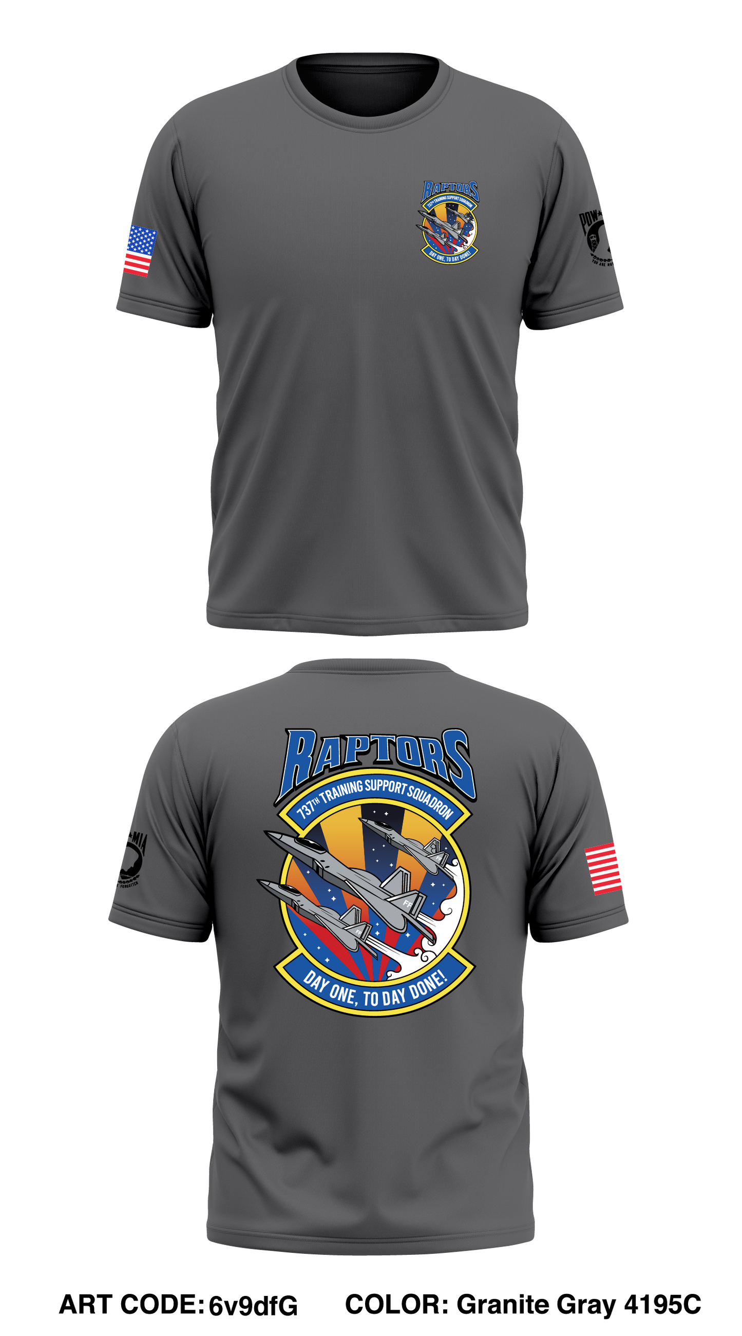 737 TRSS T-Flight Store 1 Core Men's SS Performance Tee - 6v9dfG