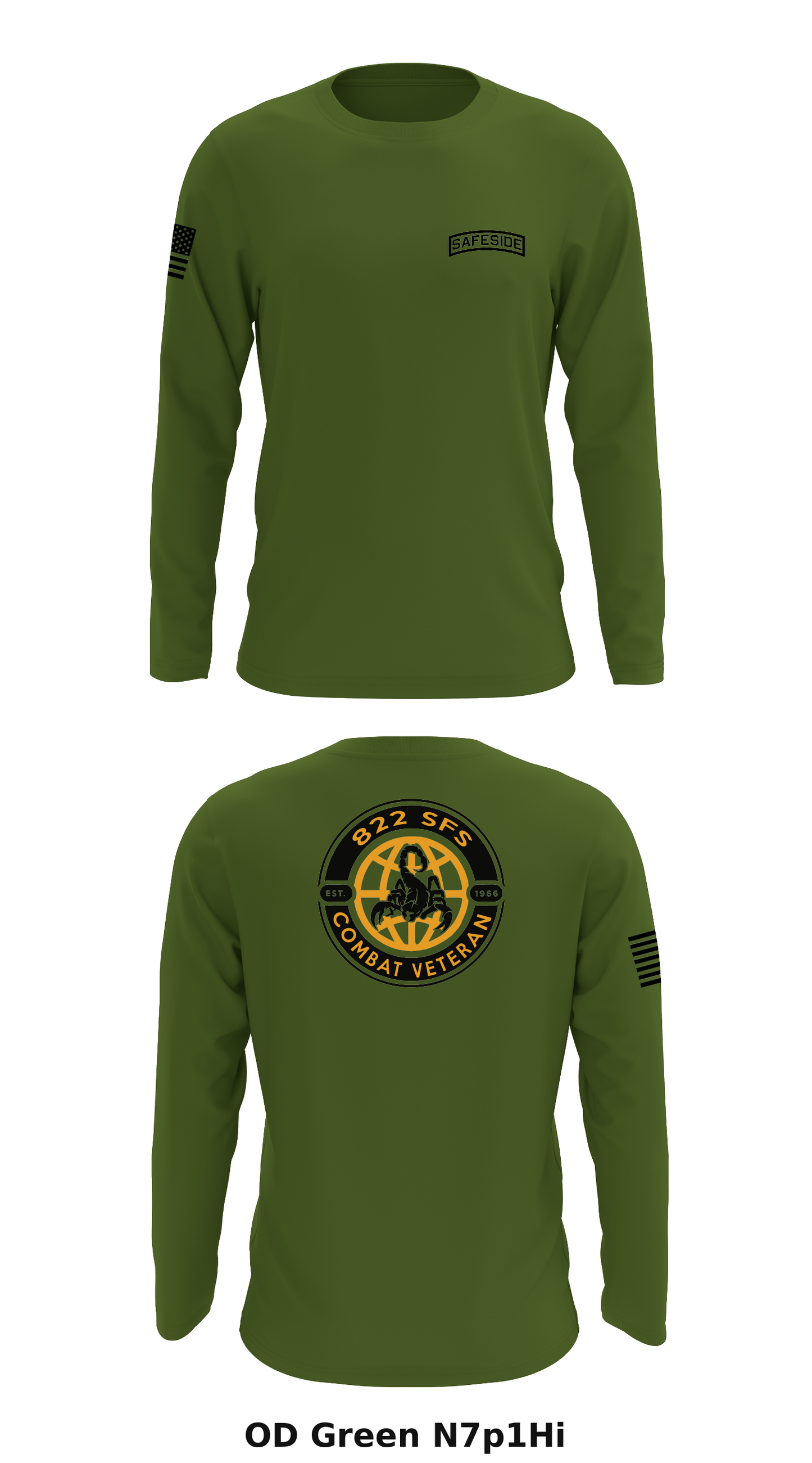 SAFESIDE Core Men's LS Performance Tee - N7p1Hi