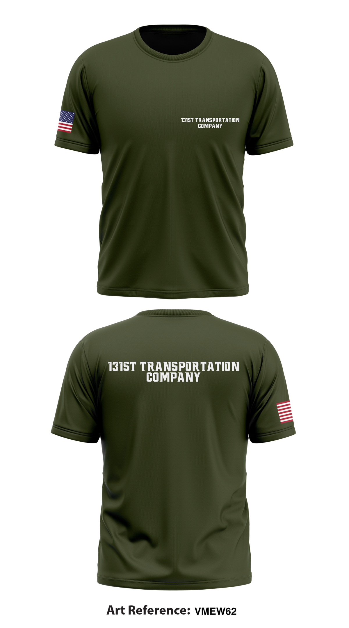 131st transportation company Store 1 Core Men's SS Performance Tee - nAfxmB