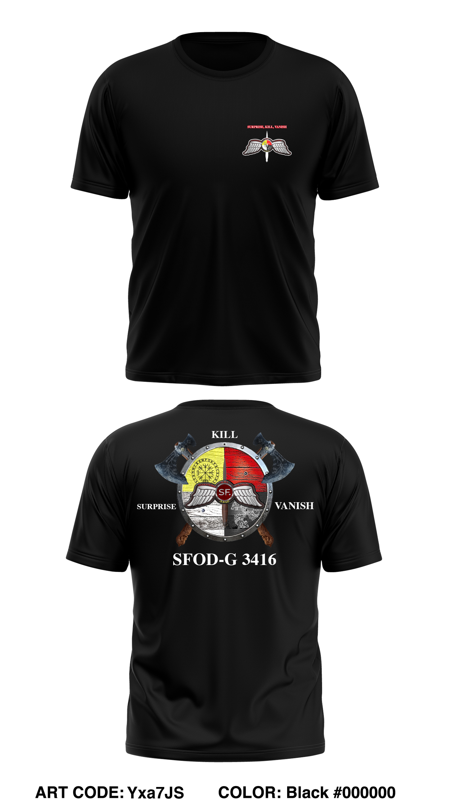 SFODG 3416 Store 1 Core Men's SS Performance Tee - Yxa7JS