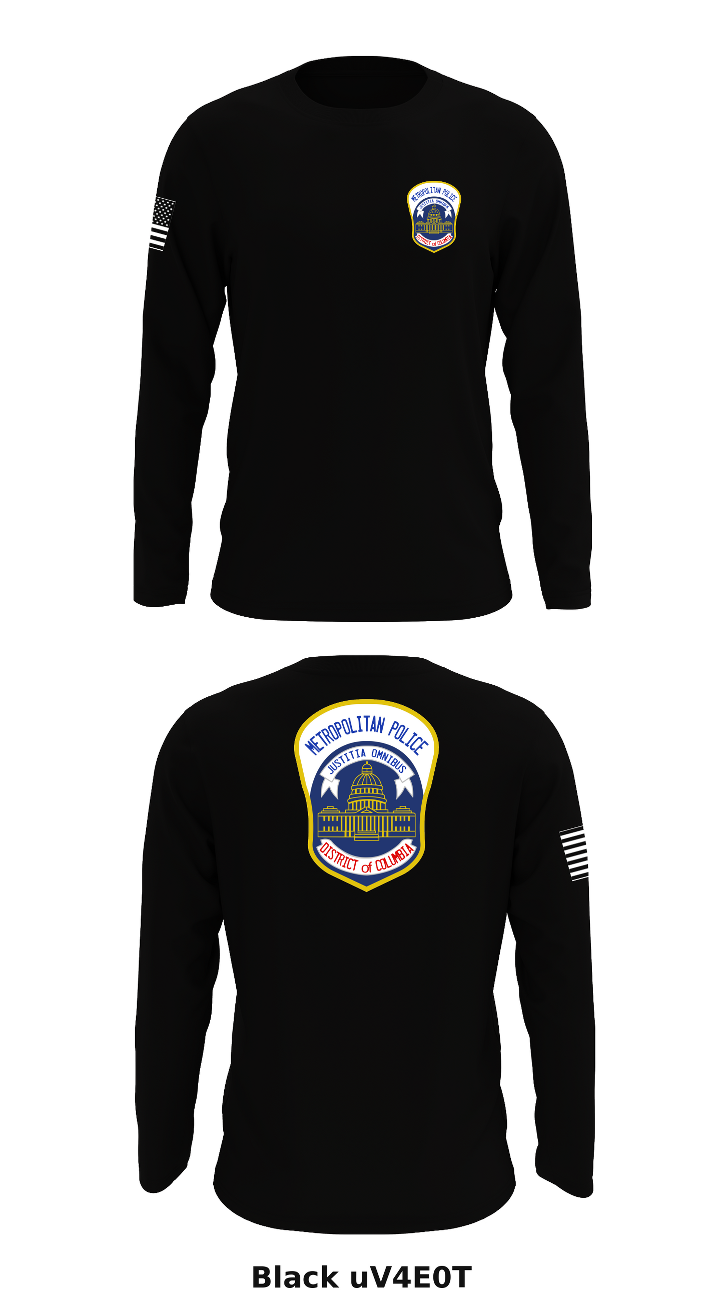 Crime Suppression Team Store 1 Core Men's LS Performance Tee - uV4E0T