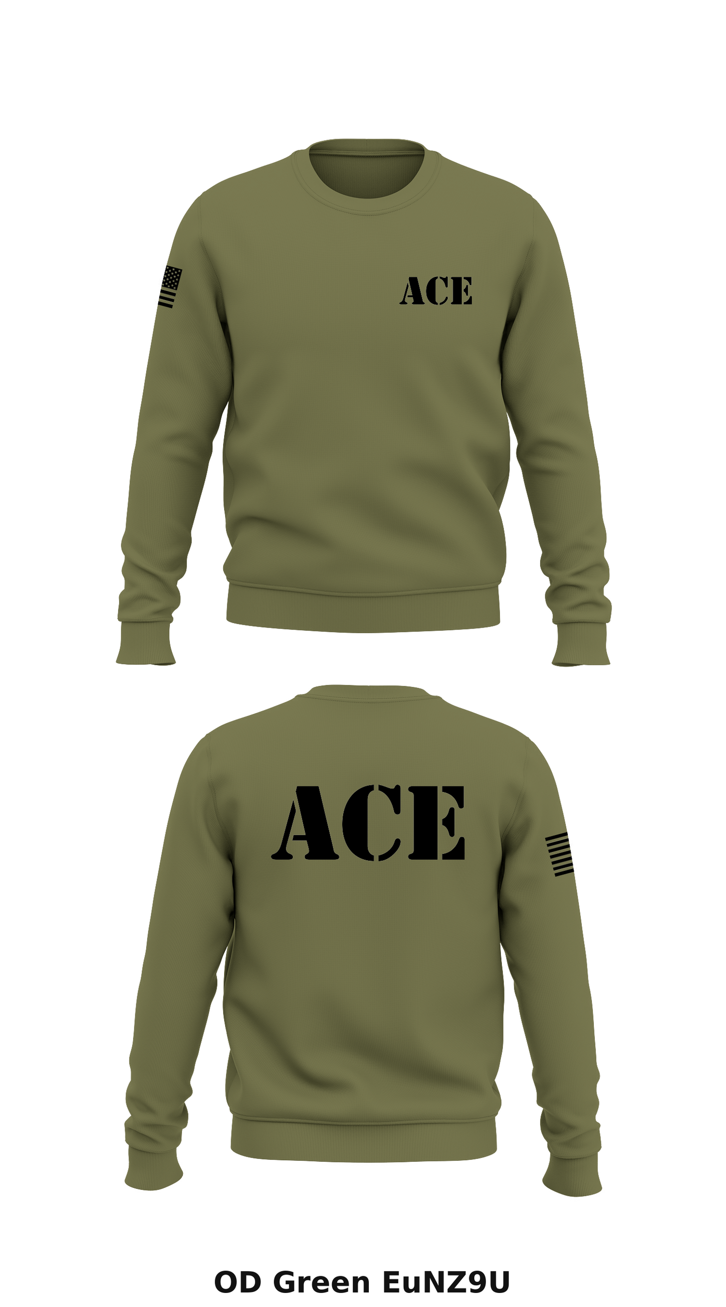 ACE Store 1 Core Men's Crewneck Performance Sweatshirt - EuNZ9U