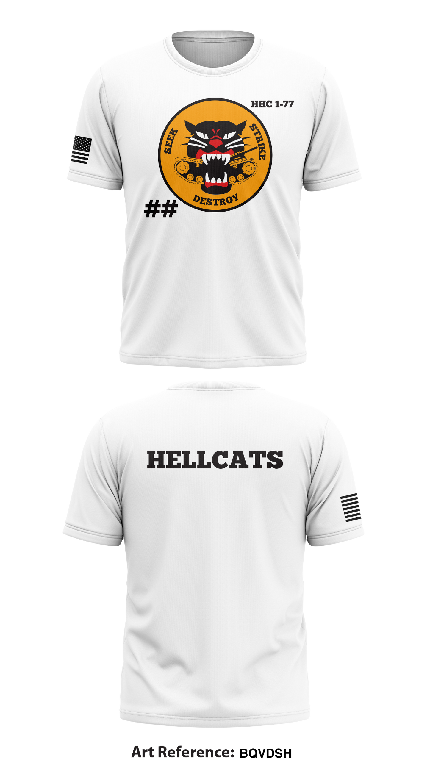 Hellcats Store 1 Core Men's SS Performance Tee - BqVdSH