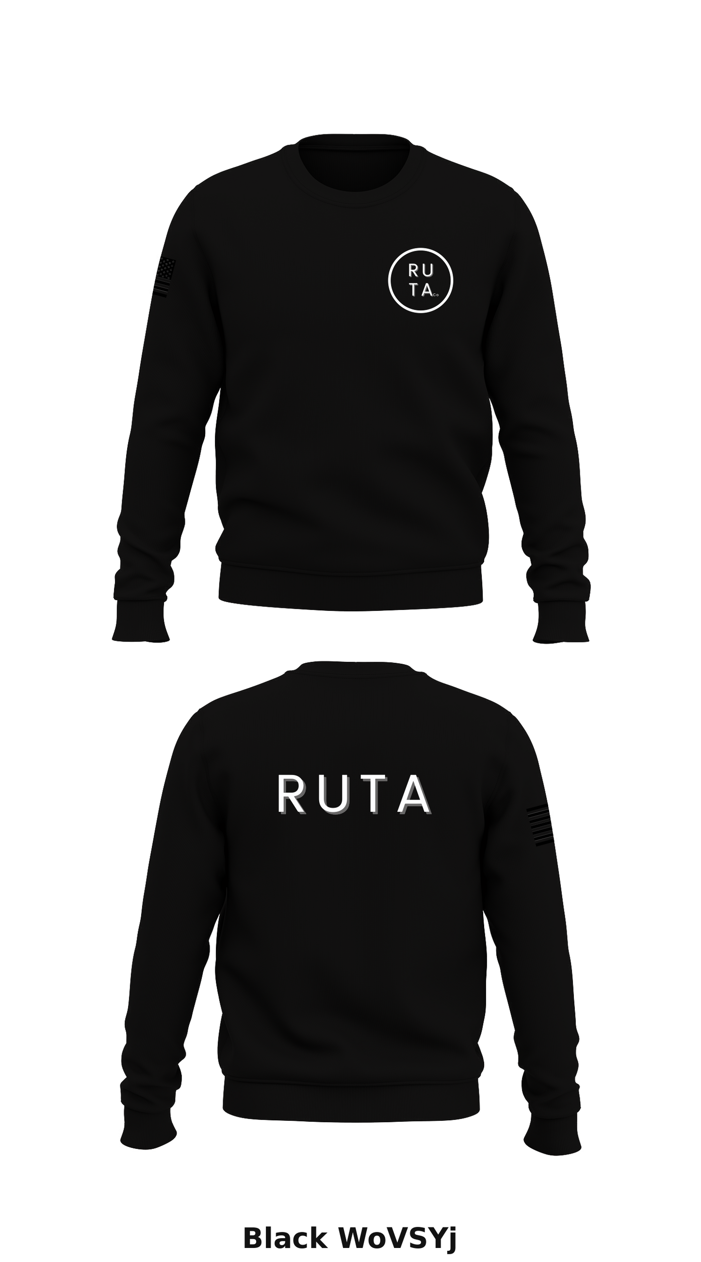 RUTA Co Store 1 Core Men's Crewneck Performance Sweatshirt - WoVSYj