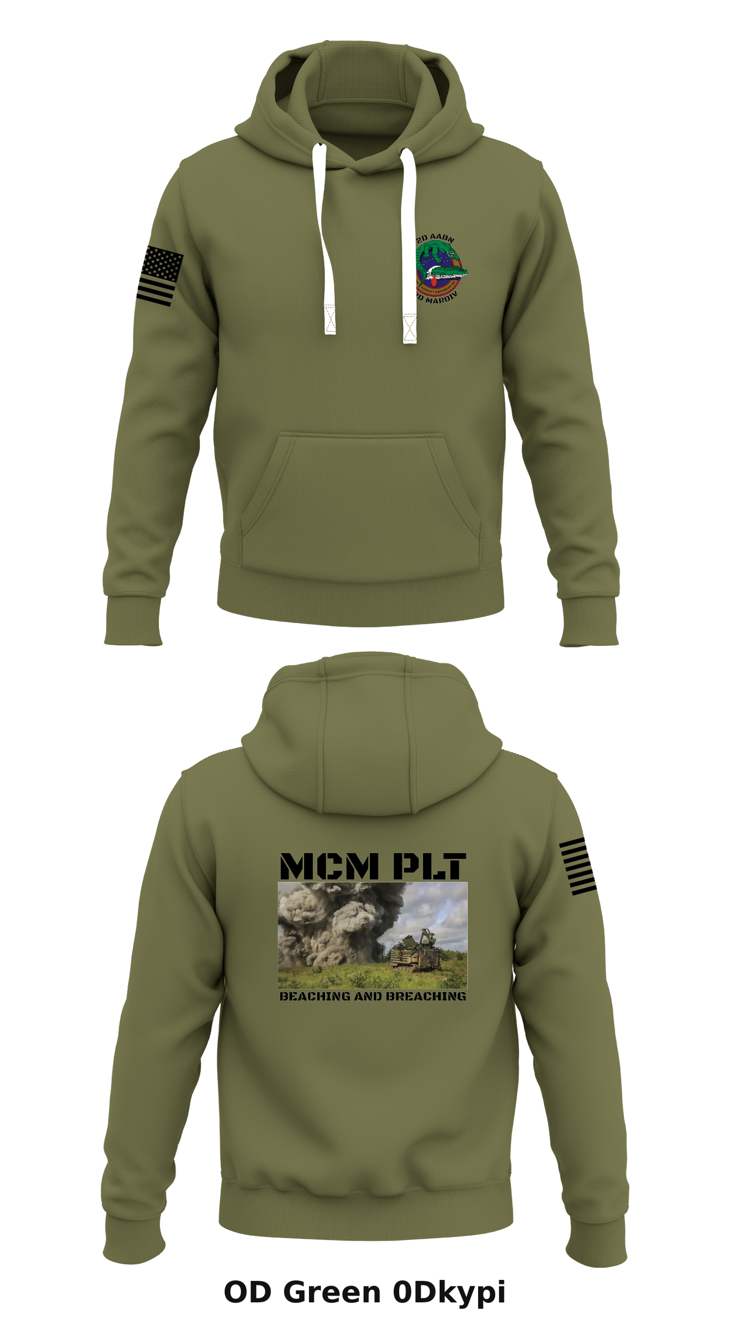 MCM PLT, 2D AABN, 2D MARDIV Store 1 Core Men's Hooded Performance Sweatshirt - 0Dkypi