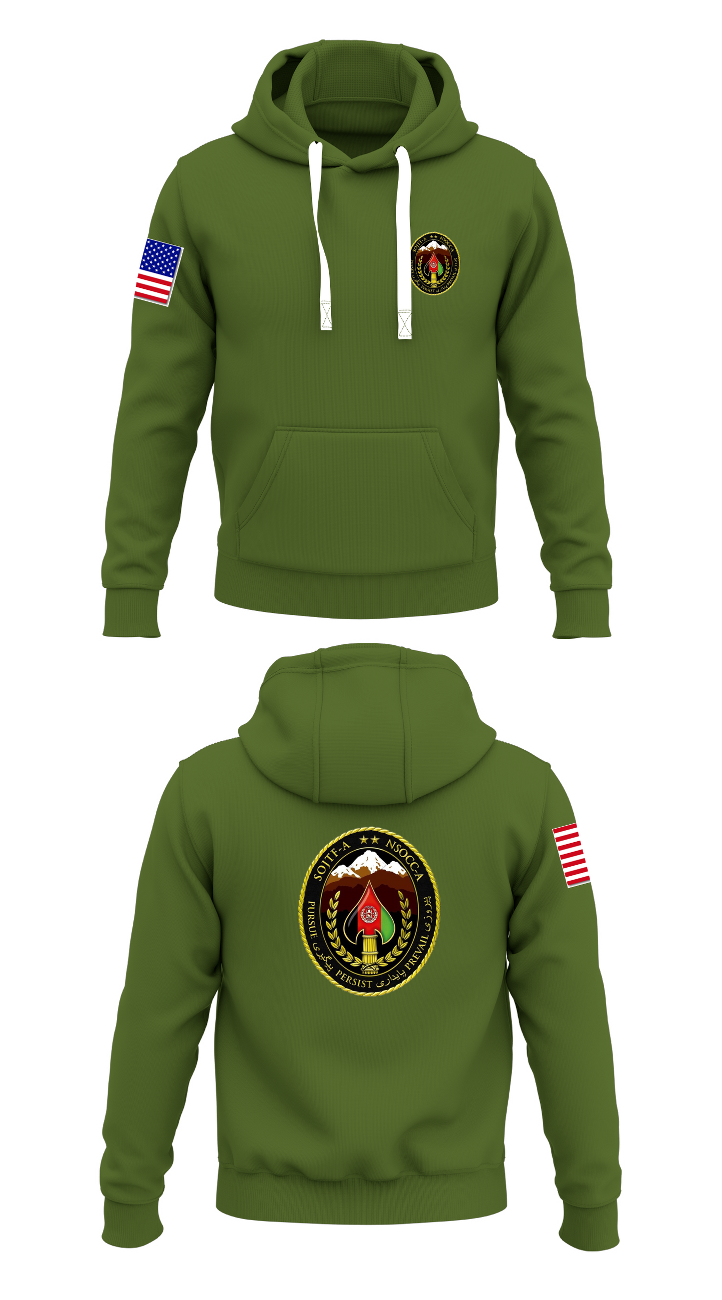 NSOCC- A Store 1 Core Men's Hooded Performance Sweatshirt - 65819478197