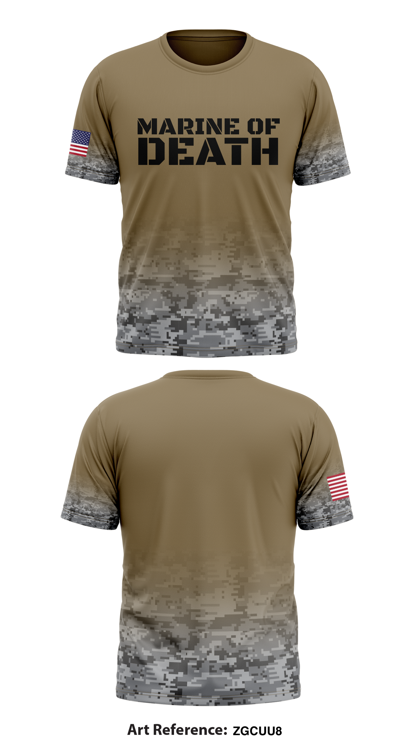 MarineOfDeath Store 1 Core Men's SS Performance Tee - ZgCuU8