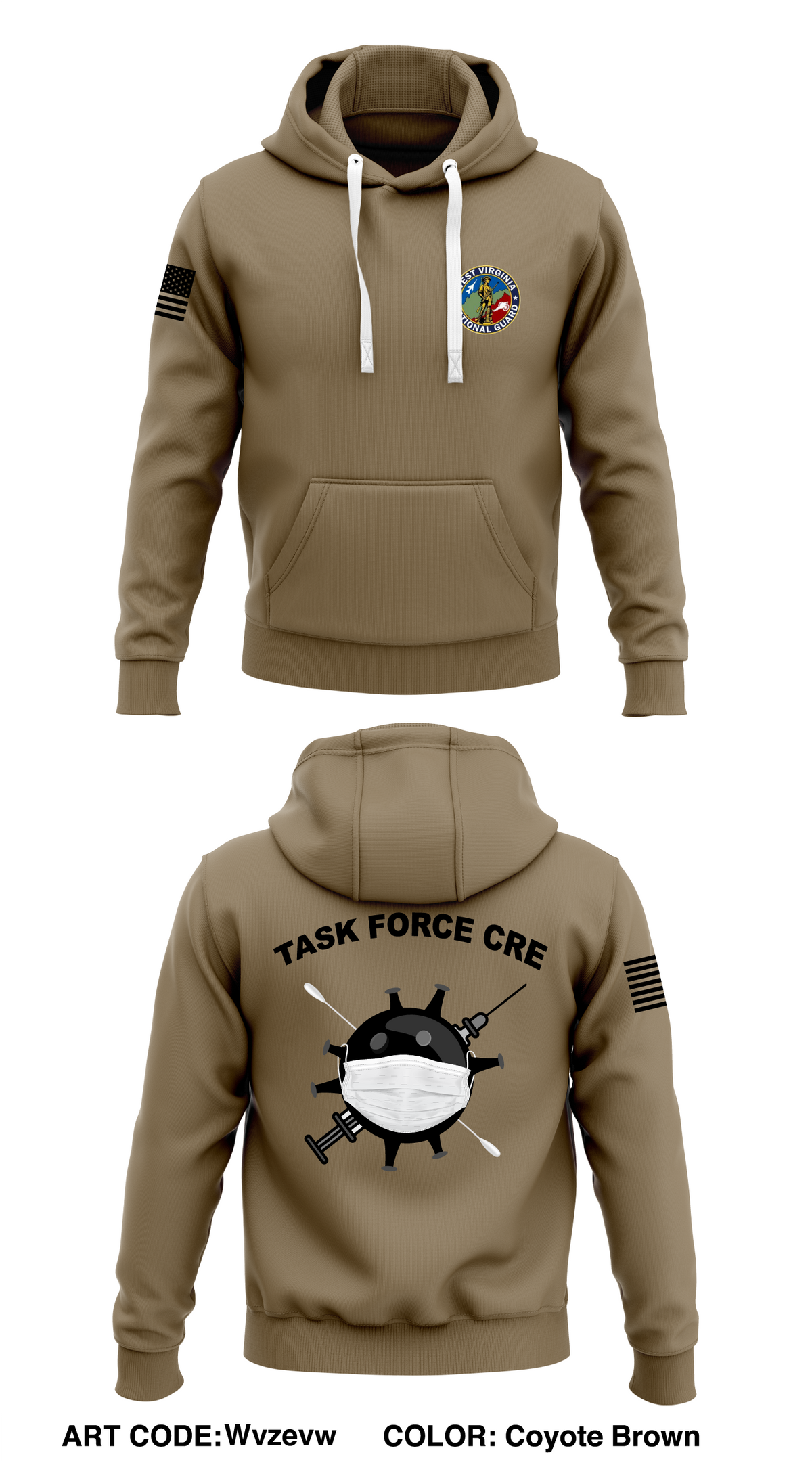 TF CRE Store 1 Core Men's Hooded Performance Sweatshirt - Wvzevw