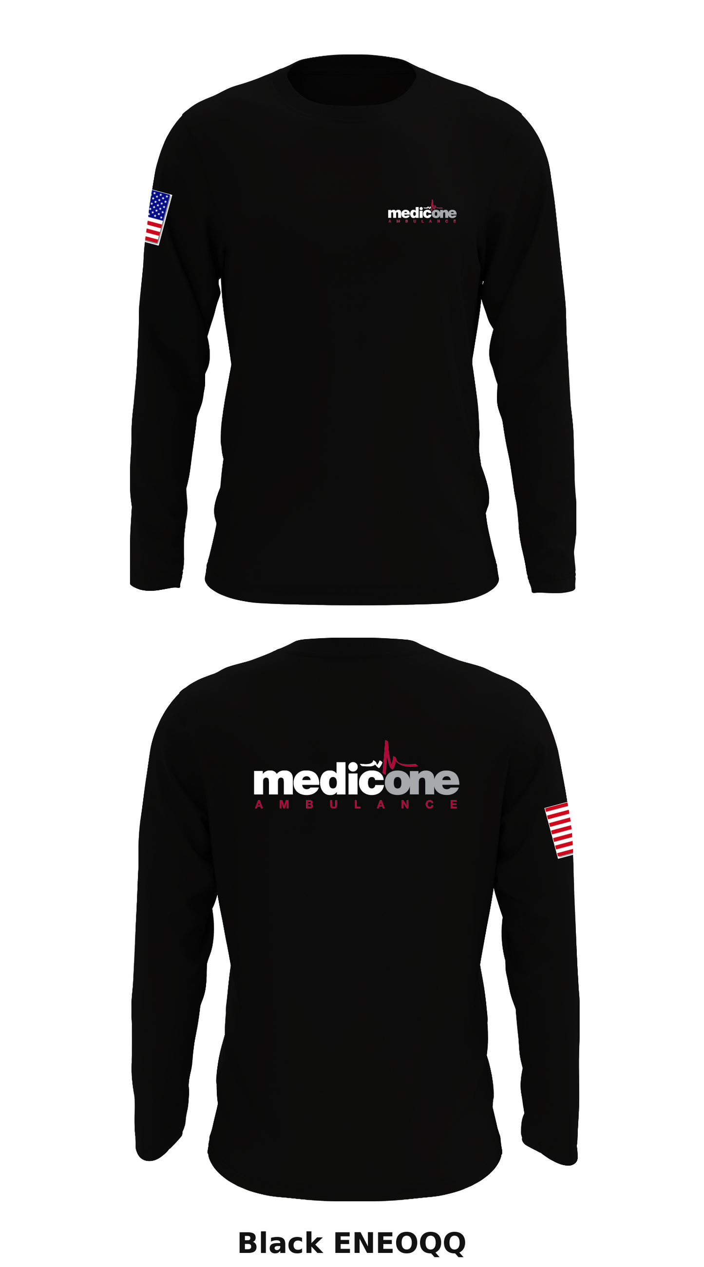 Medic one ambulance Store 1 Core Men's LS Performance Tee - ENEOQQ