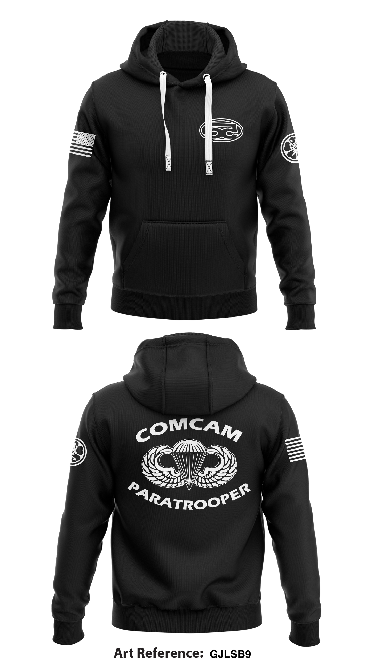 55th Signal Company (COMCAM) Store 1 Core Men's Hooded Performance Sweatshirt - gjLsb9