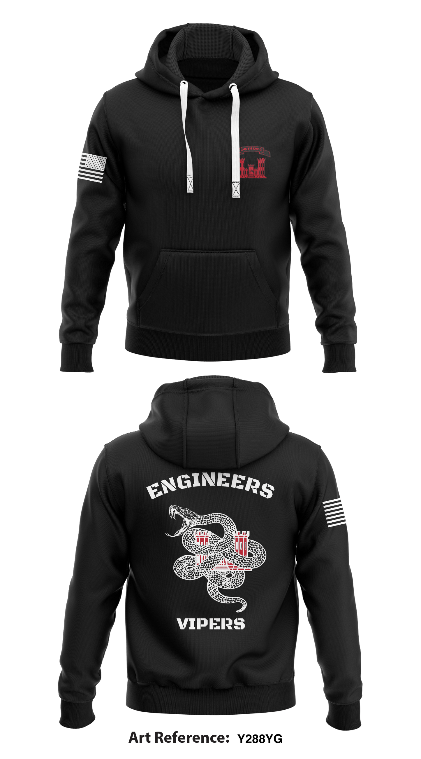 149th EVCC Store 1 Core Men's Hooded Performance Sweatshirt - y288yG