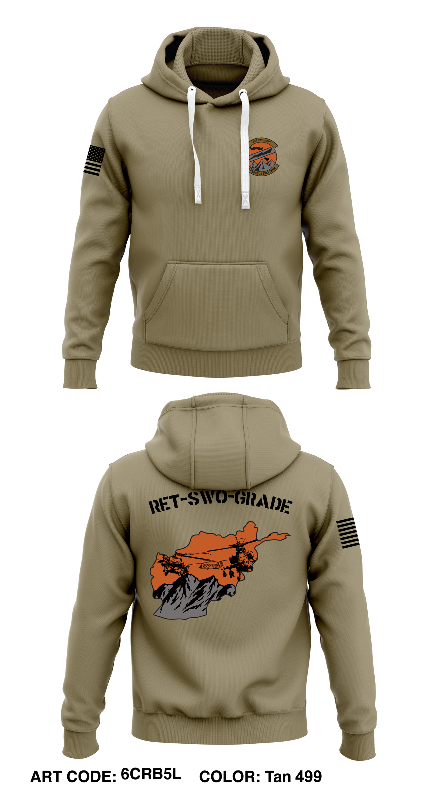 TF PEGASUS SWO Store 1 Core Men's Hooded Performance Sweatshirt - 6CRB5L