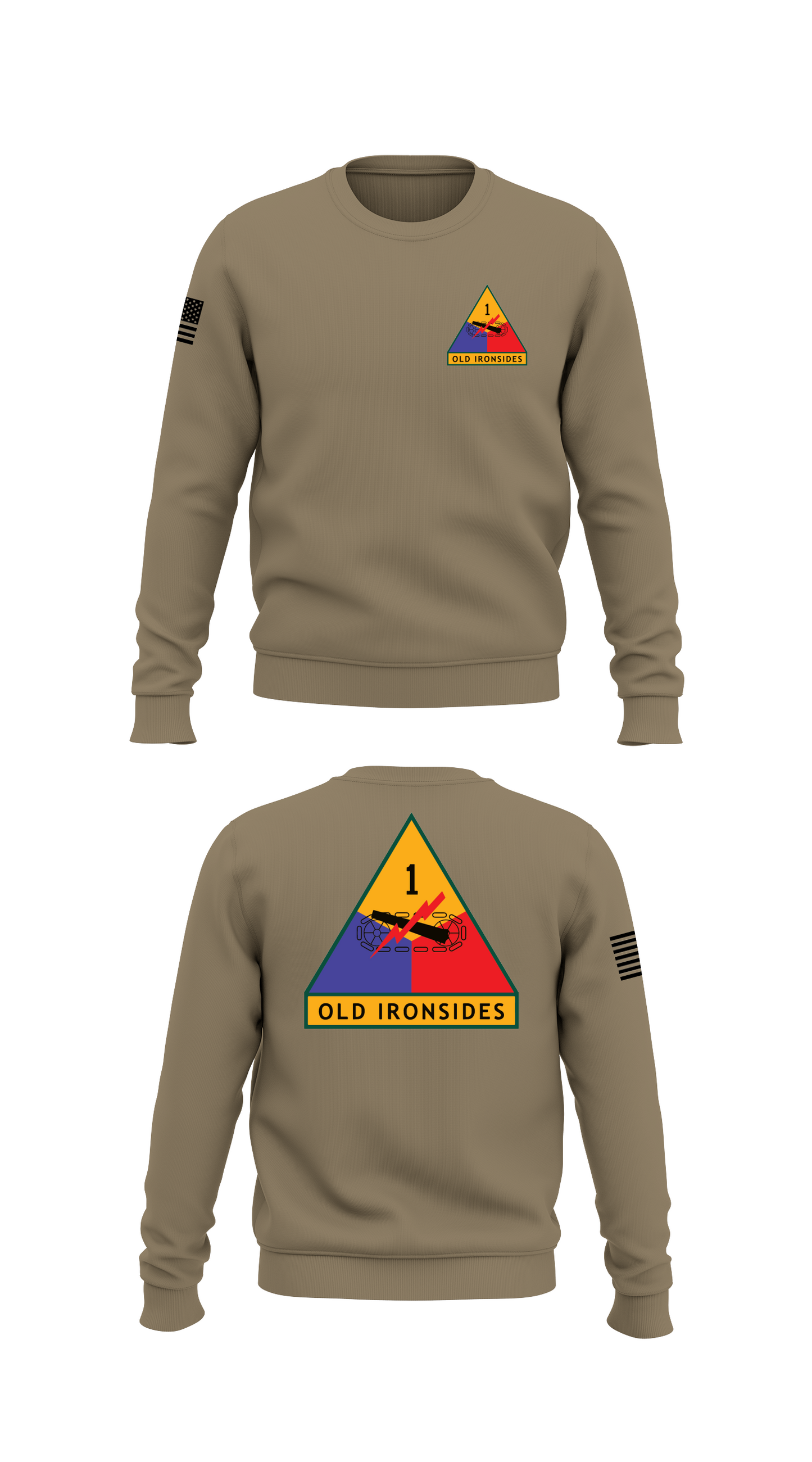 Spartans Store 5 Core Men's Crewneck Performance Sweatshirt - 62963609257