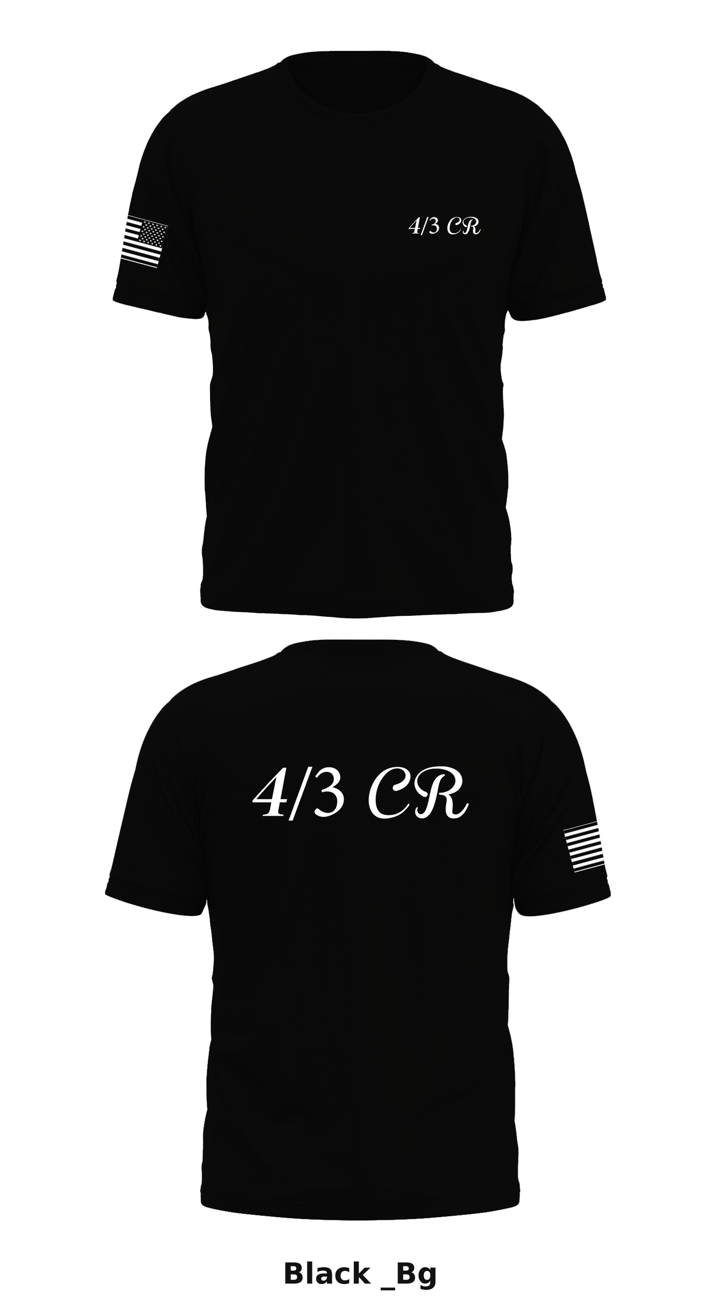 4/3 CR Store 1 Core Men's SS Performance Tee - _Bg