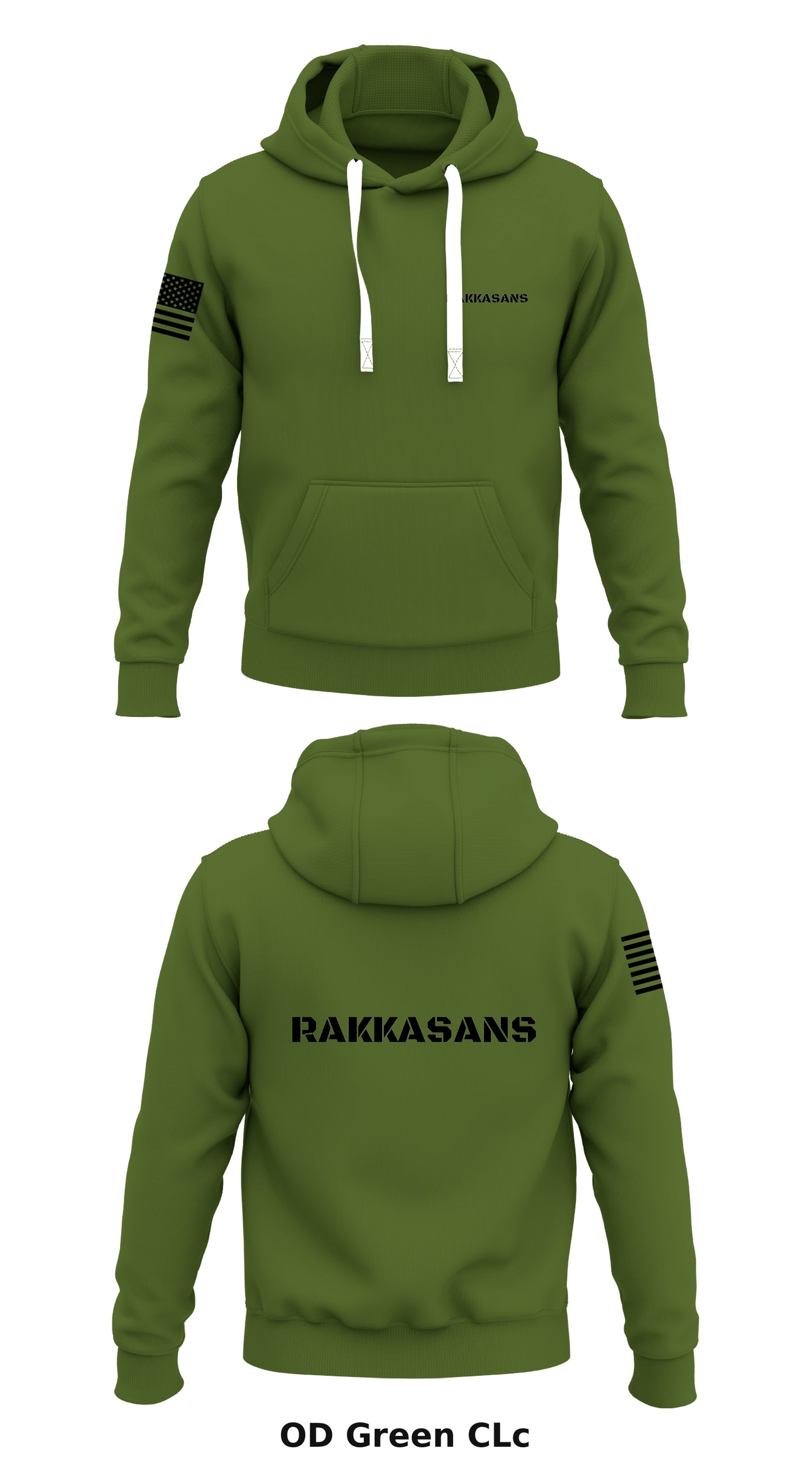 Rakkasans Store 1 Core Men's Hooded Performance Sweatshirt - CLc