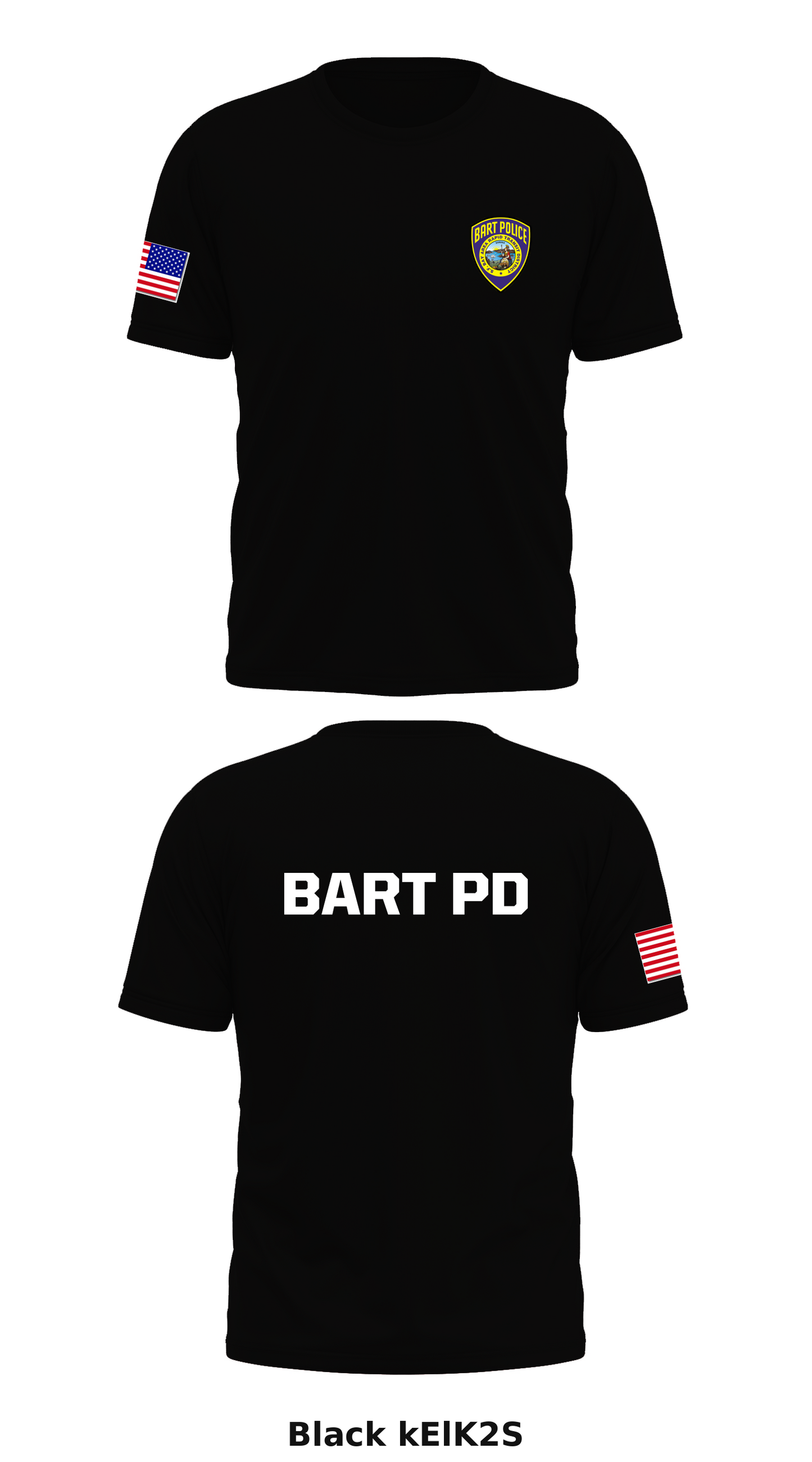 BART PD Store 1 Core Men's SS Performance Tee - kElK2S