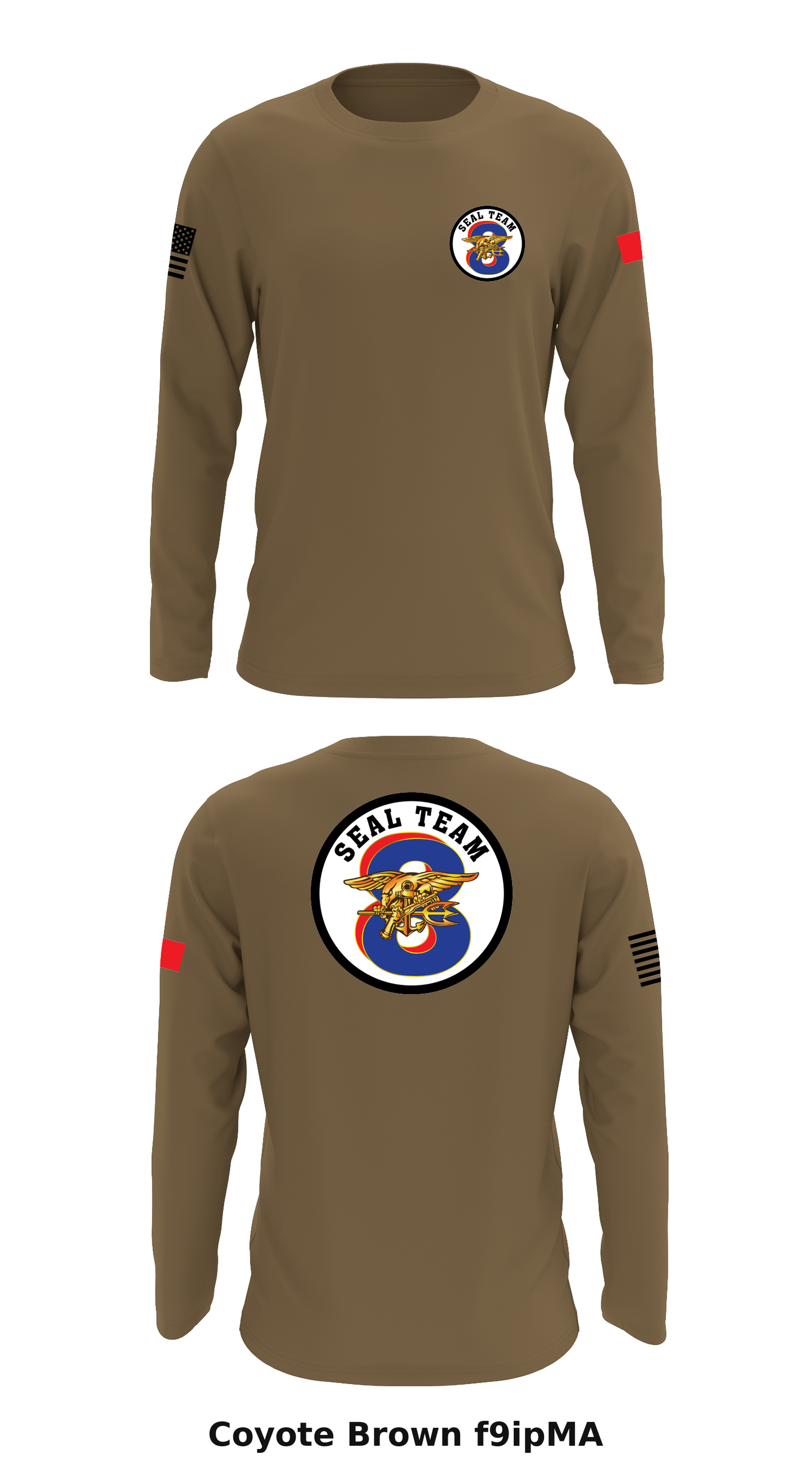 SEAL Team 8 Store 1 Core Men's LS Performance Tee - f9ipMA