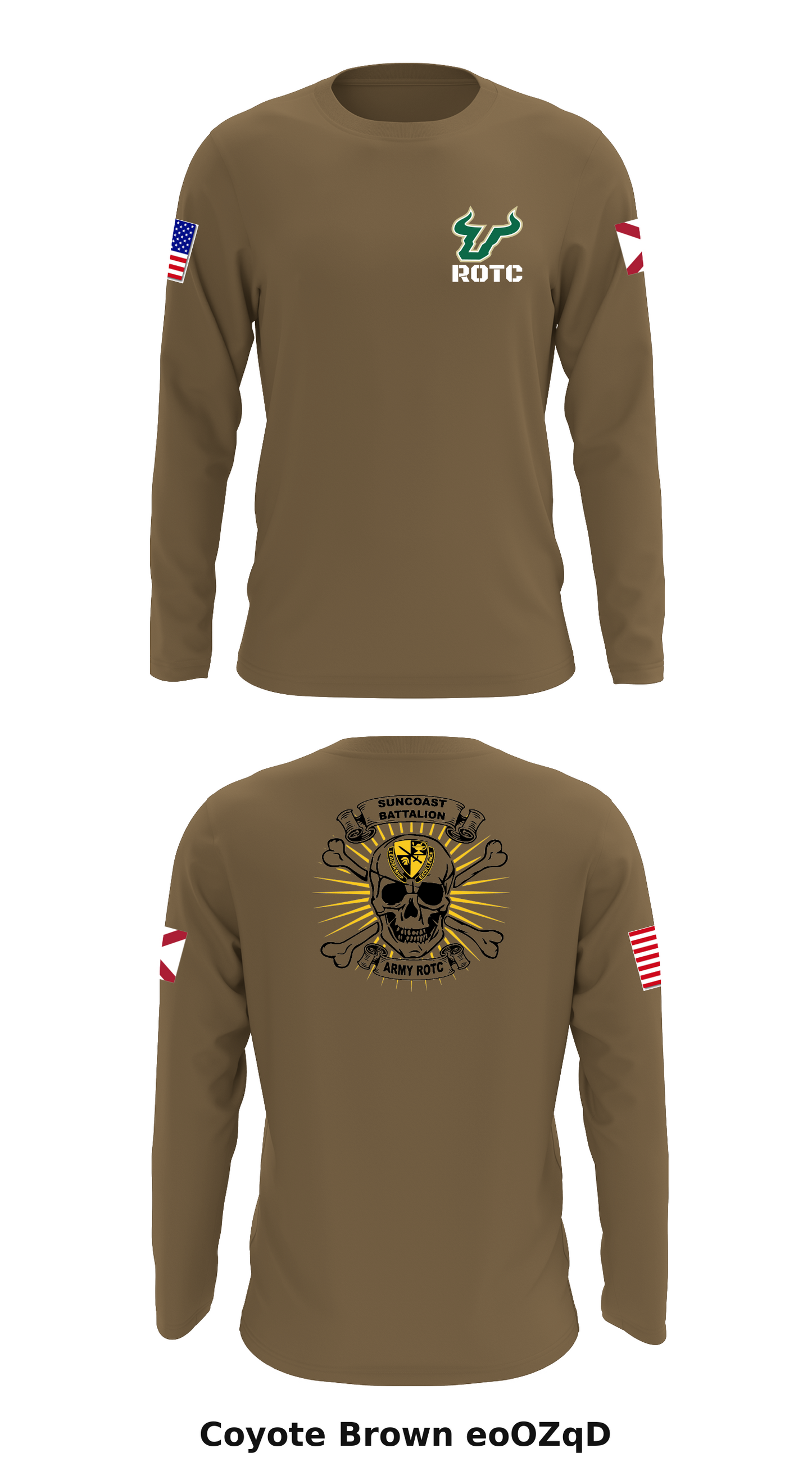 USF Ranger Challenge Store 1 Core Men's LS Performance Tee - eoOZqD