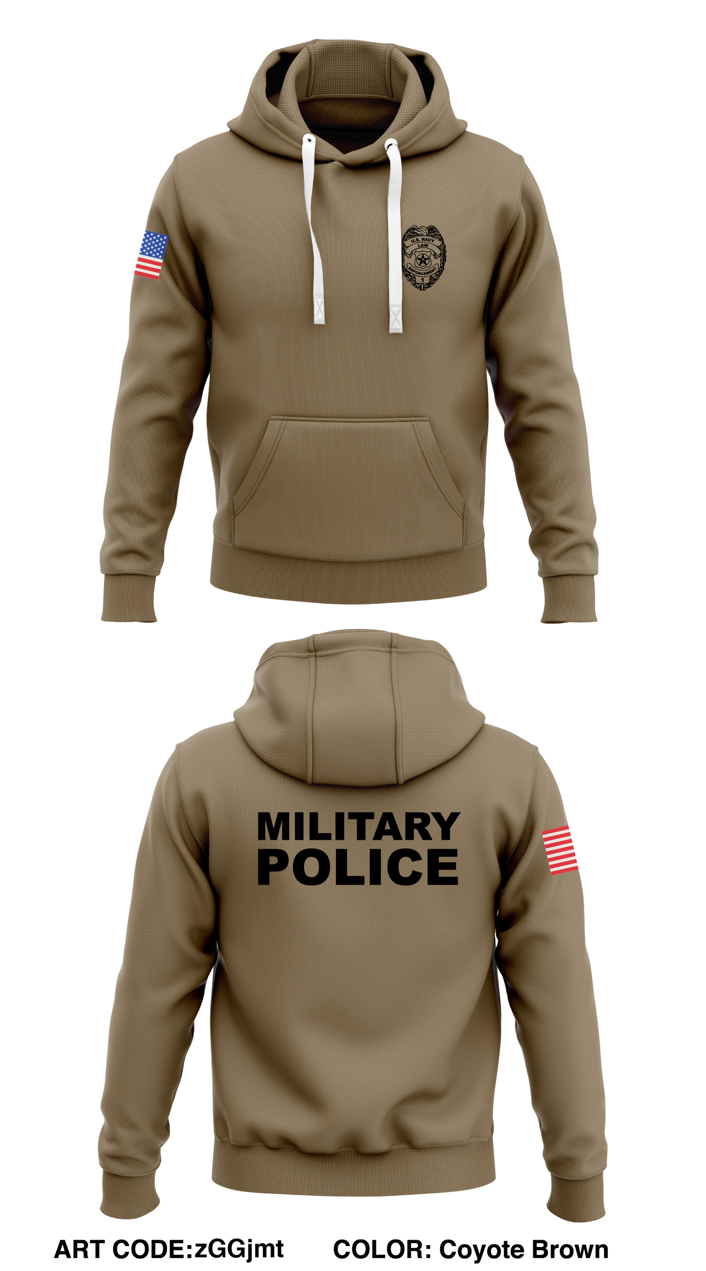 NAVAL STATION NORFOLK POLICE DEPARTMENT STORE 1 Store 2 Core Men's Hooded Performance Sweatshirt - zGGjmt