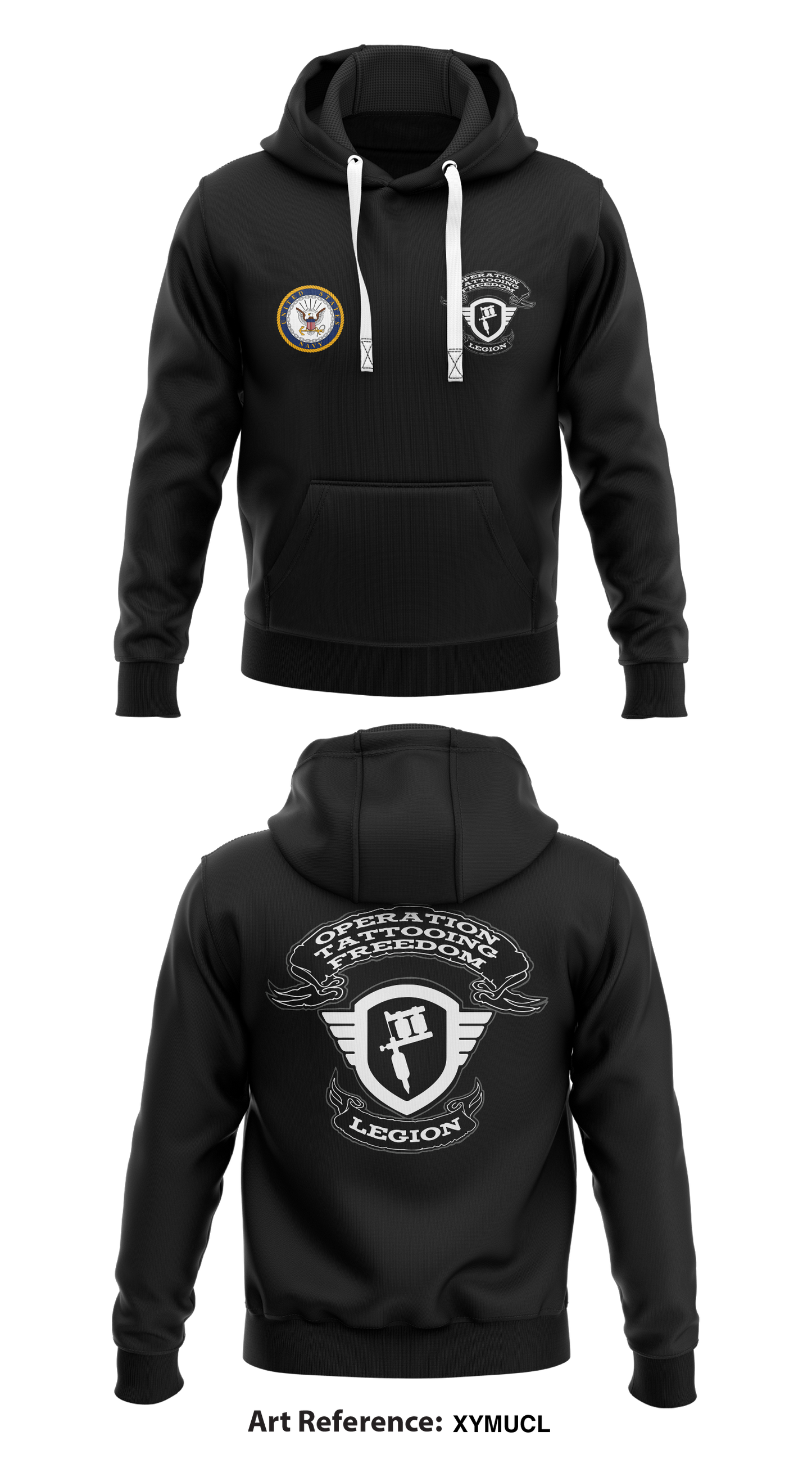 Operation Tattooing freedom Store 1 Core Men's Hooded Performance Sweatshirt - xYmUCL
