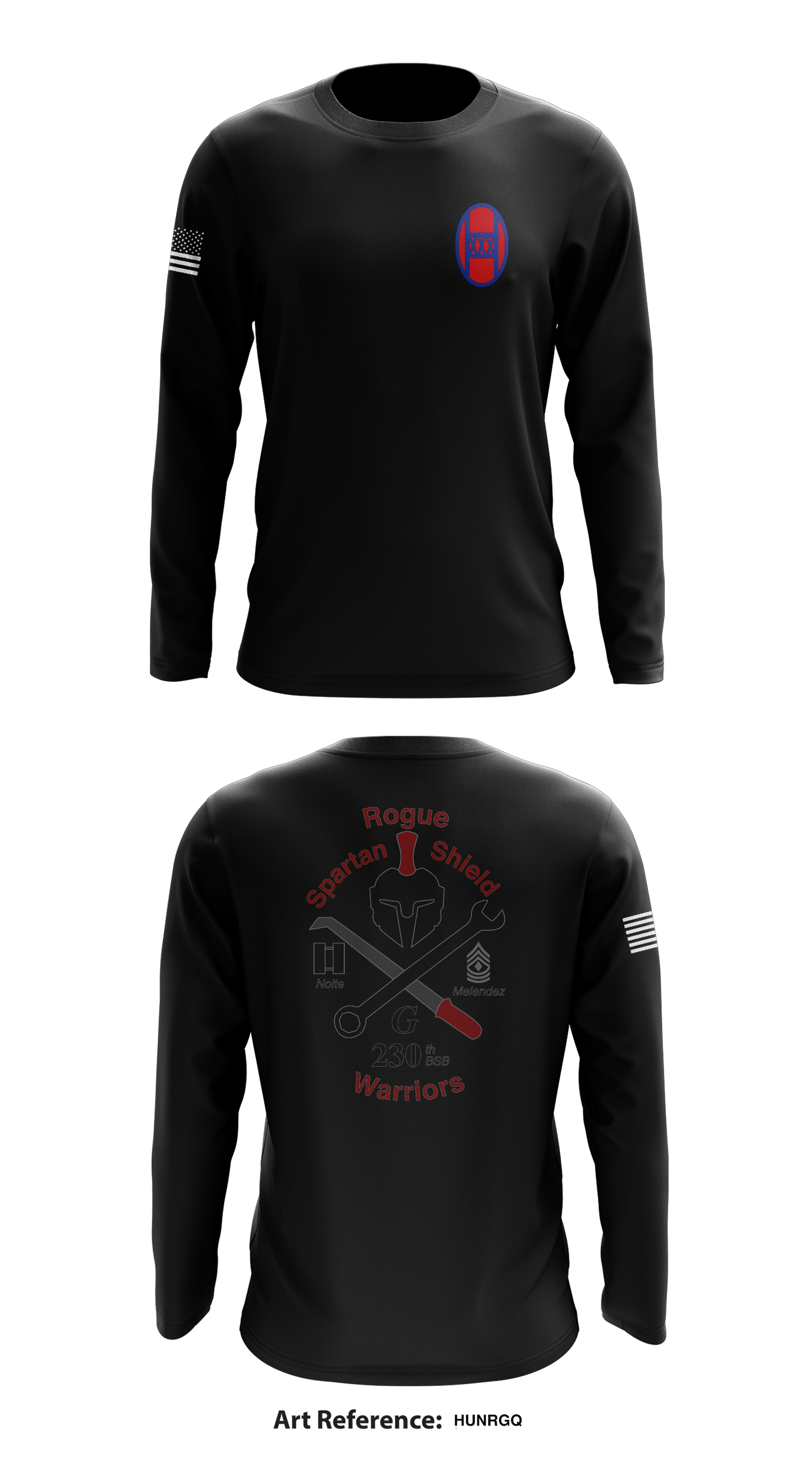 G CO 230th ROGUE Store 1 Core Men's LS Performance Tee - hUNRGq