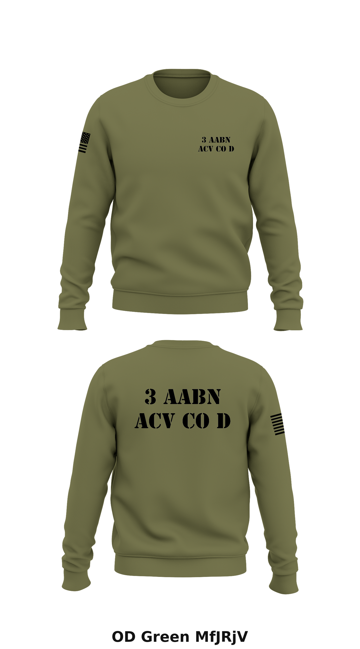 3 AABN ACV CO D Store 1 Core Men's Crewneck Performance Sweatshirt - MfJRjV