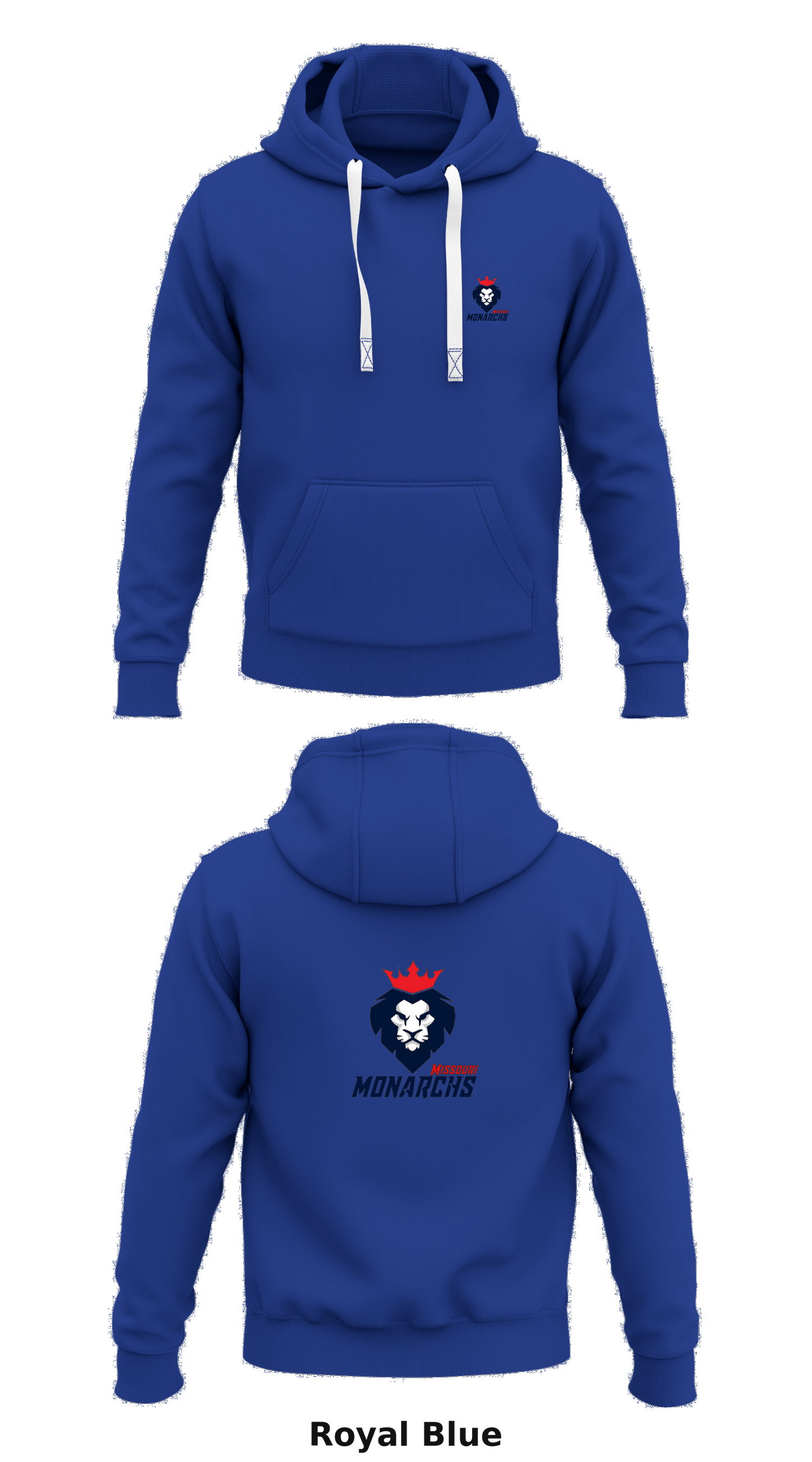 Missouri Monarchs Store 2 Core Men's Hooded Performance Sweatshirt - 74746776730
