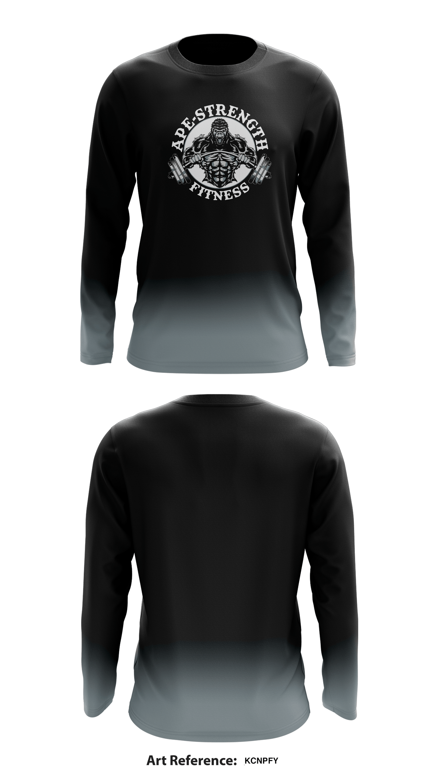 APE STRENGTH FITNESS Store 1 Core Men's LS Performance Tee - kCNPFy