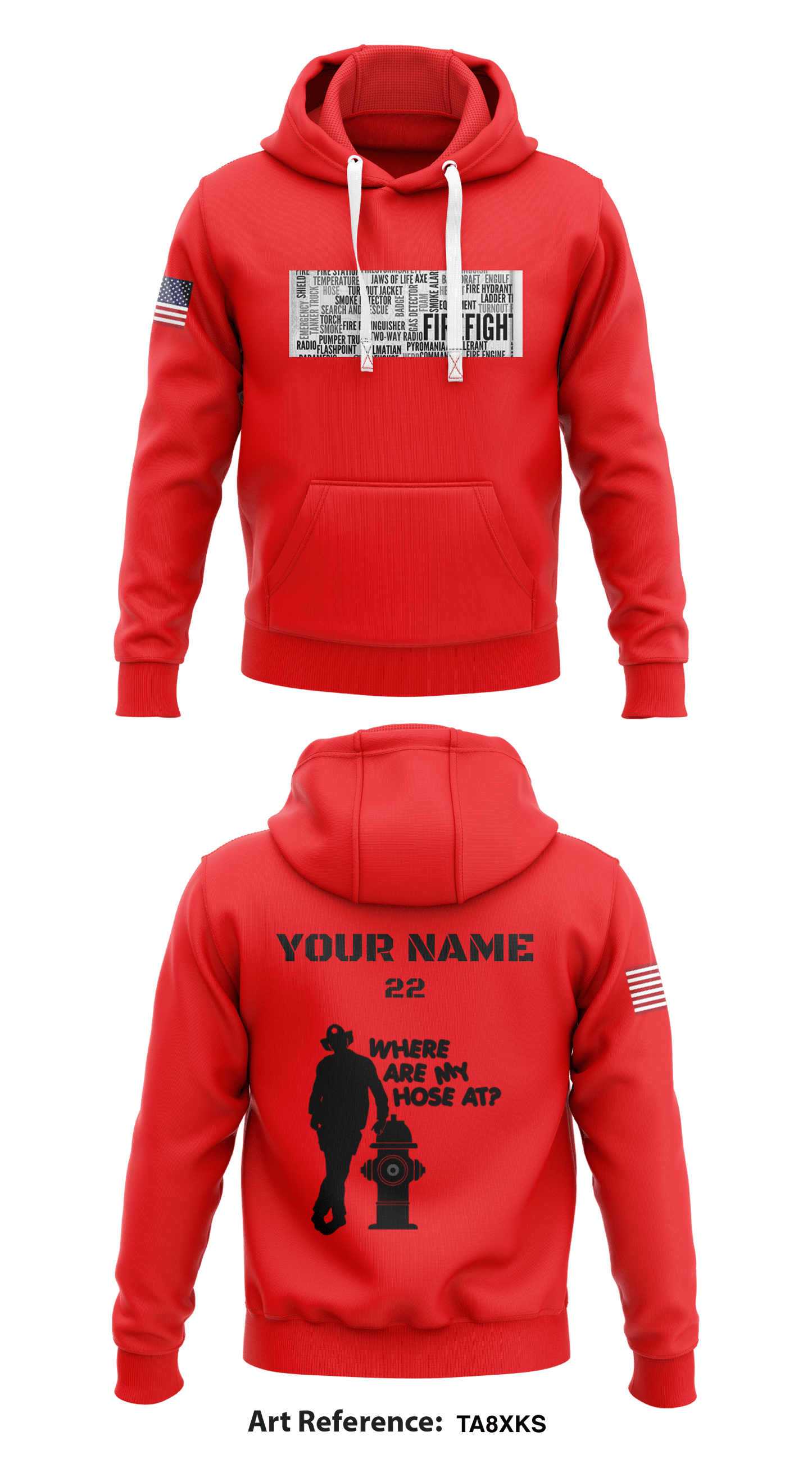 Val Rita - Harty Store 1 Core Men's Hooded Performance Sweatshirt - tA8xks