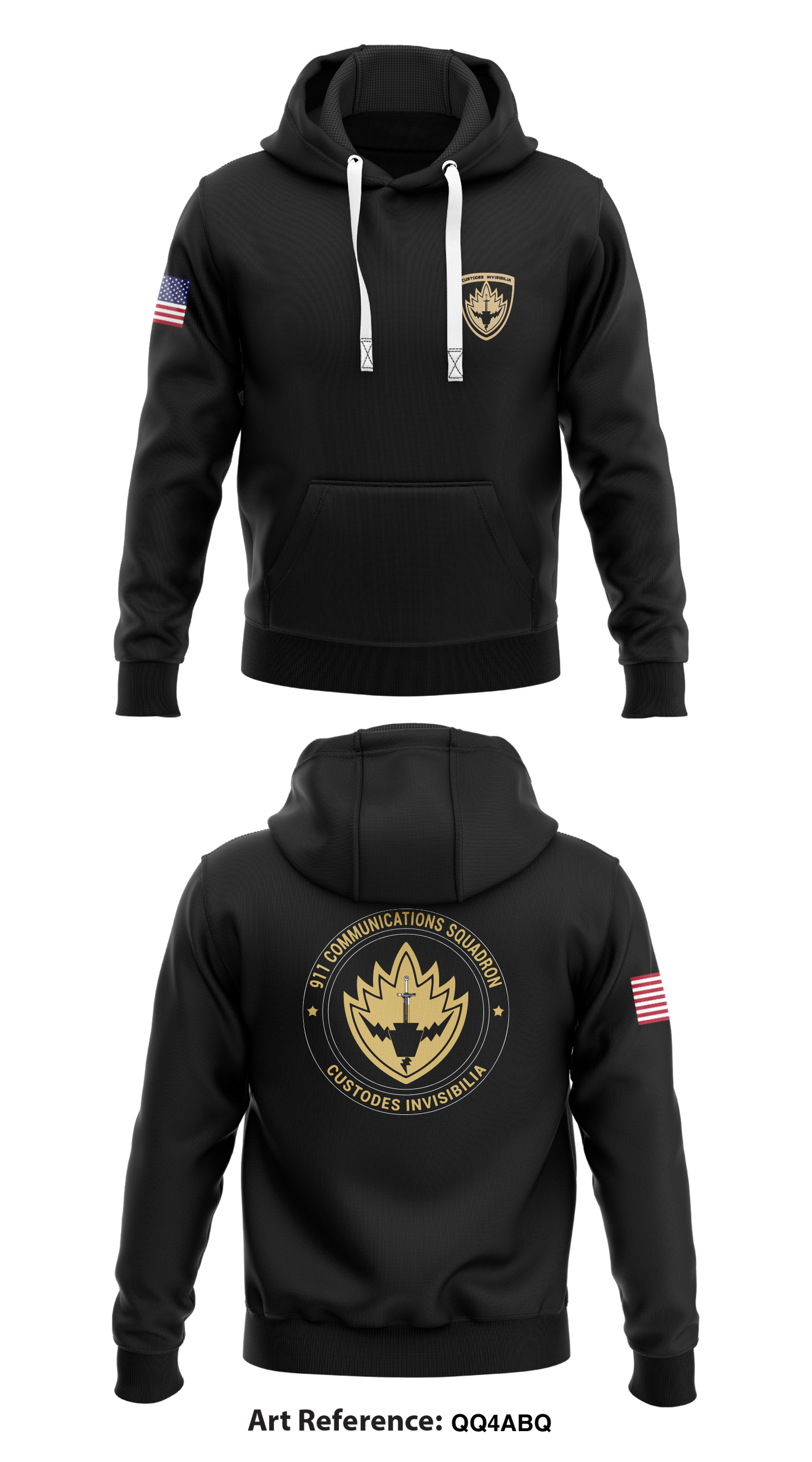 911th Communications Squadron Store 1 Core Men's Hooded Performance Sweatshirt - qQ4abQ