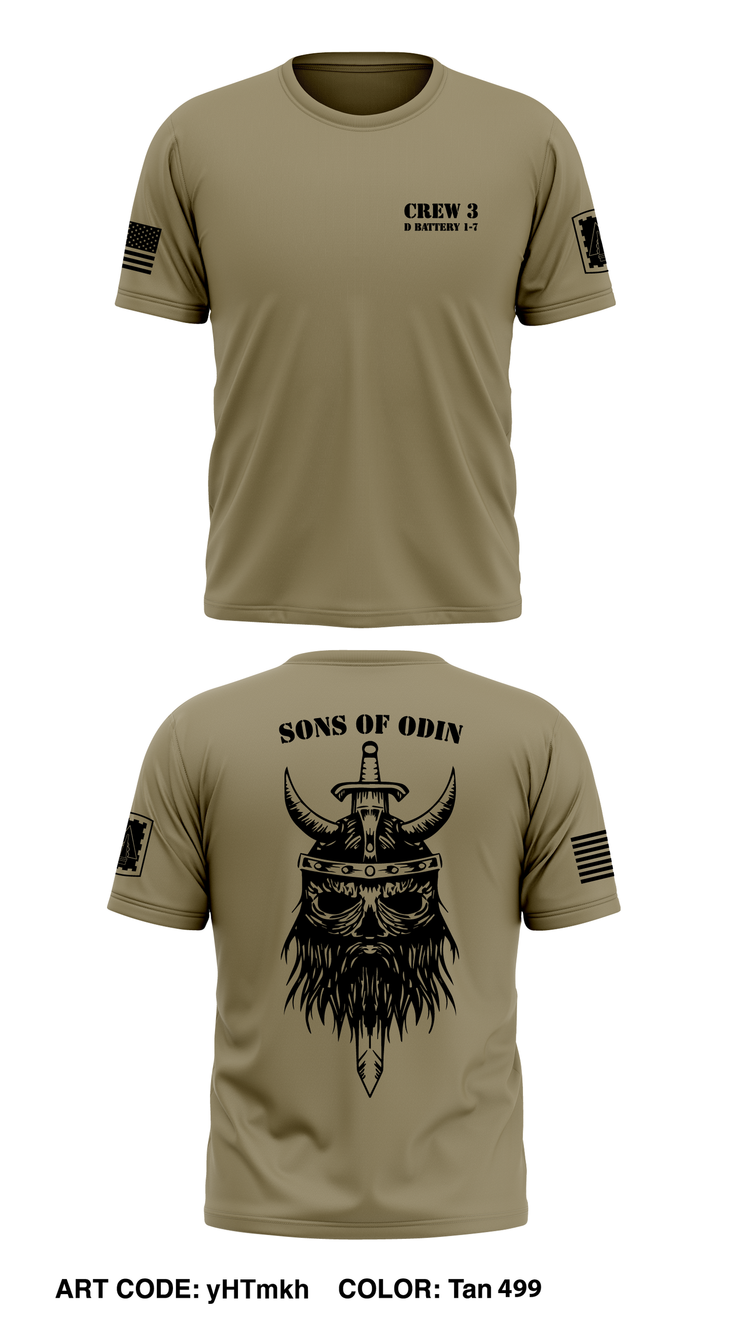 Crew 3 D battery 1-7 Store 1 Core Men's SS Performance Tee - yHTmkh