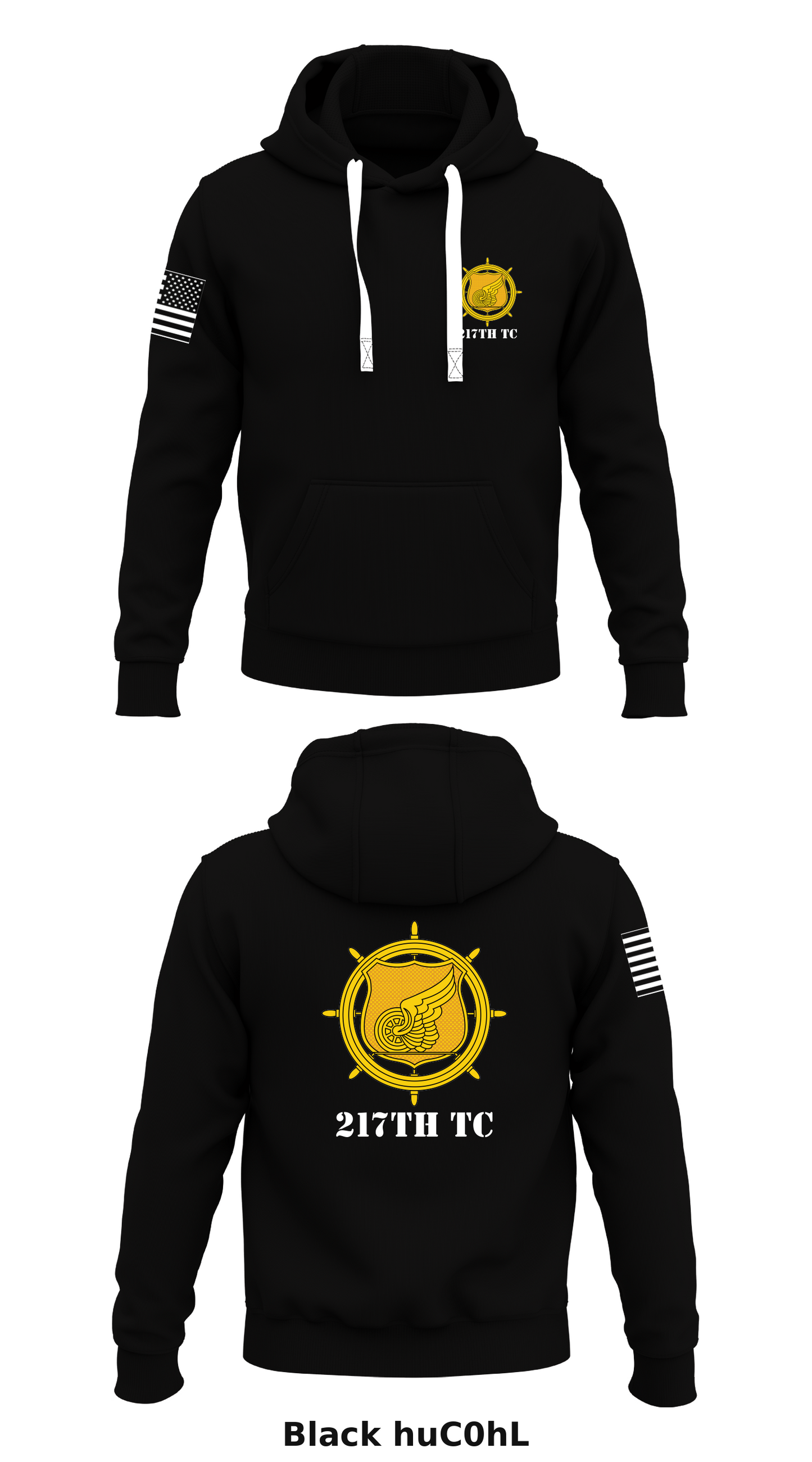 217th TC Store 1 Core Men's Hooded Performance Sweatshirt - huC0hL