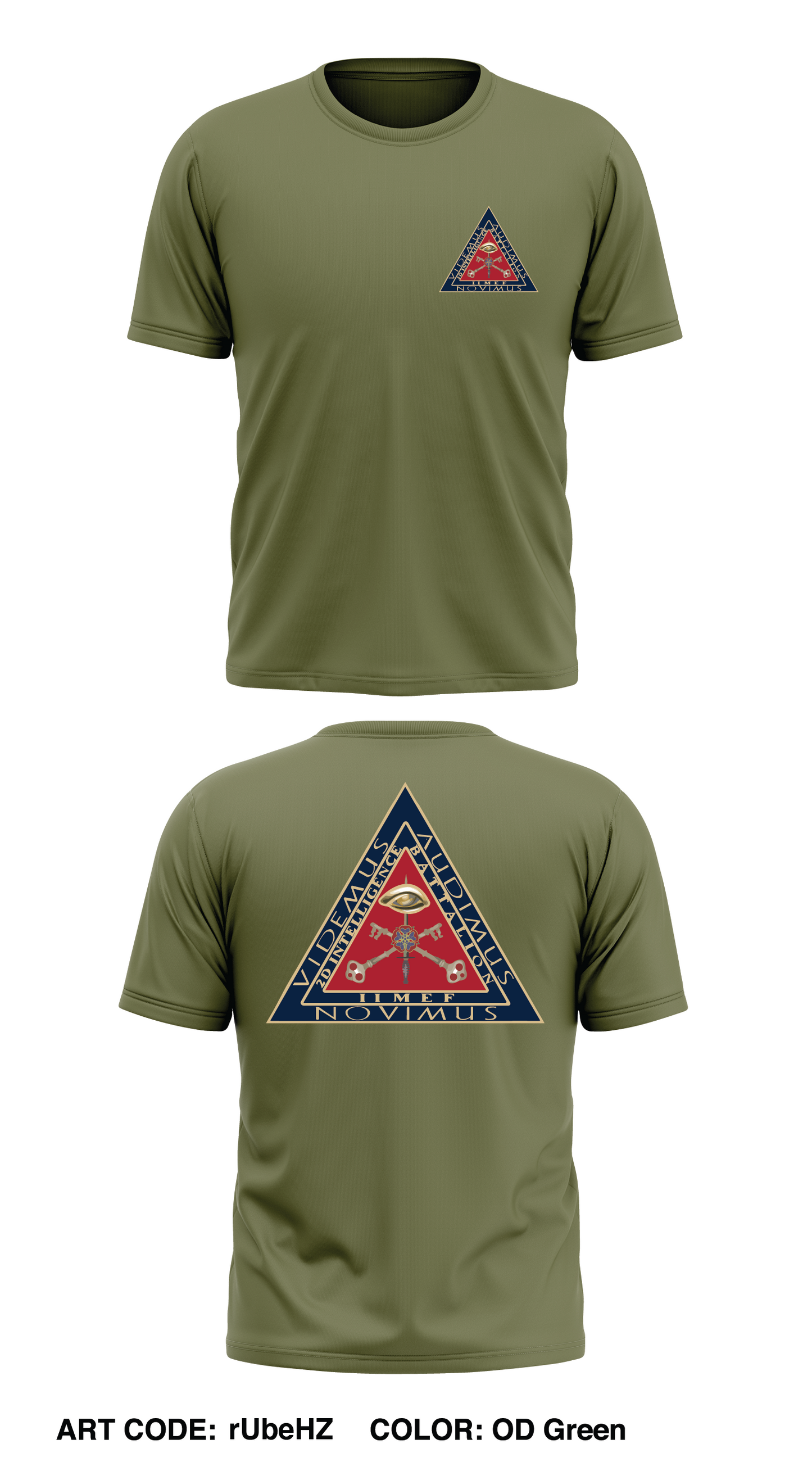2nd Intelligence Battalion Store 1 Core Men's SS Performance Tee - rUbeHZ